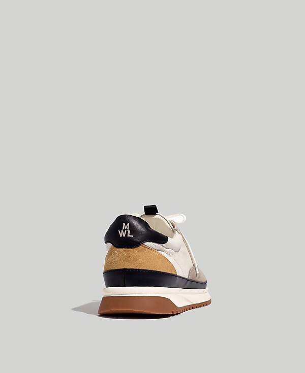 Kickoff Trainer Sneakers in (Re)sourced Canvas and Suede
