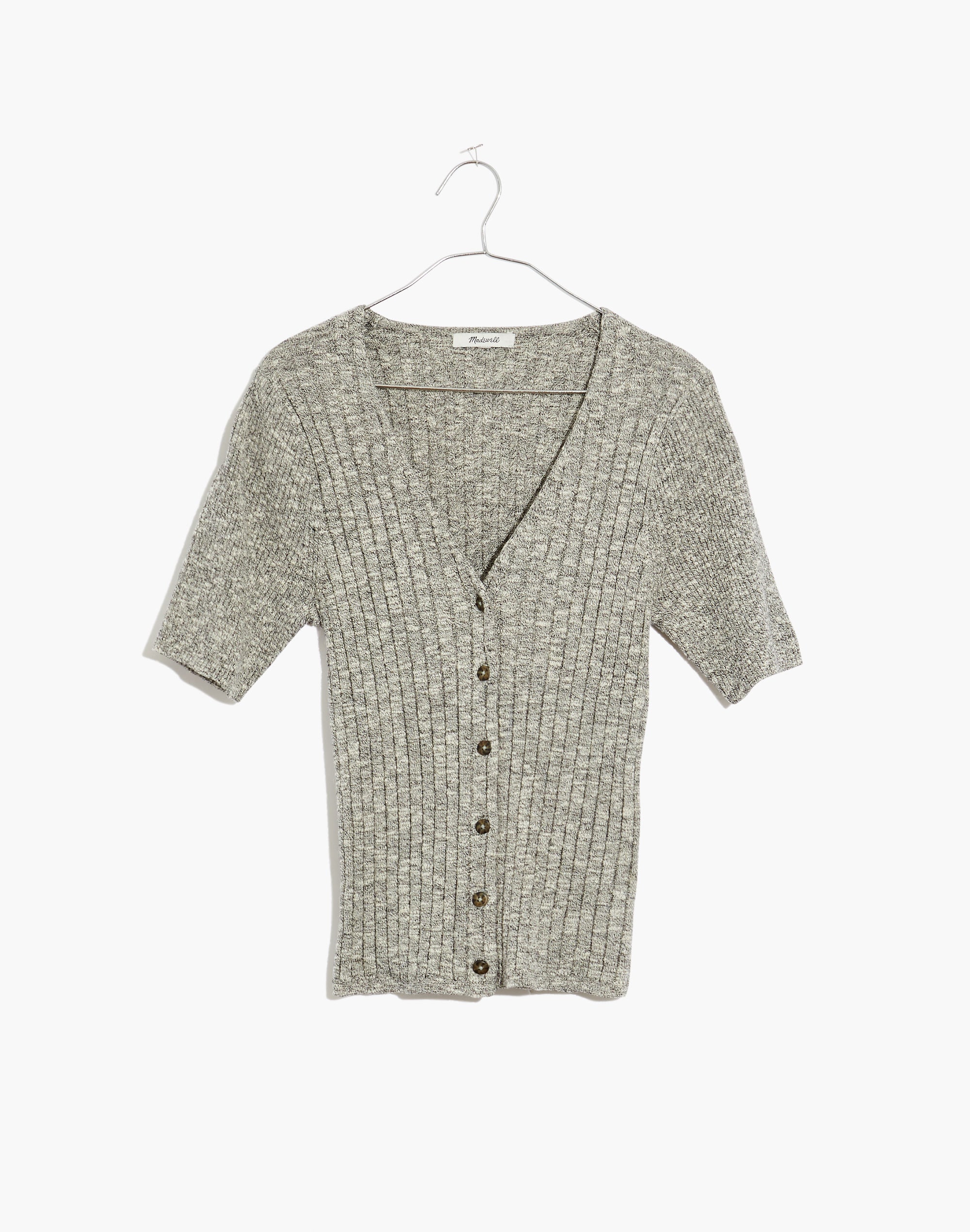 Glencrest Button-Front Sweater Tee | Madewell