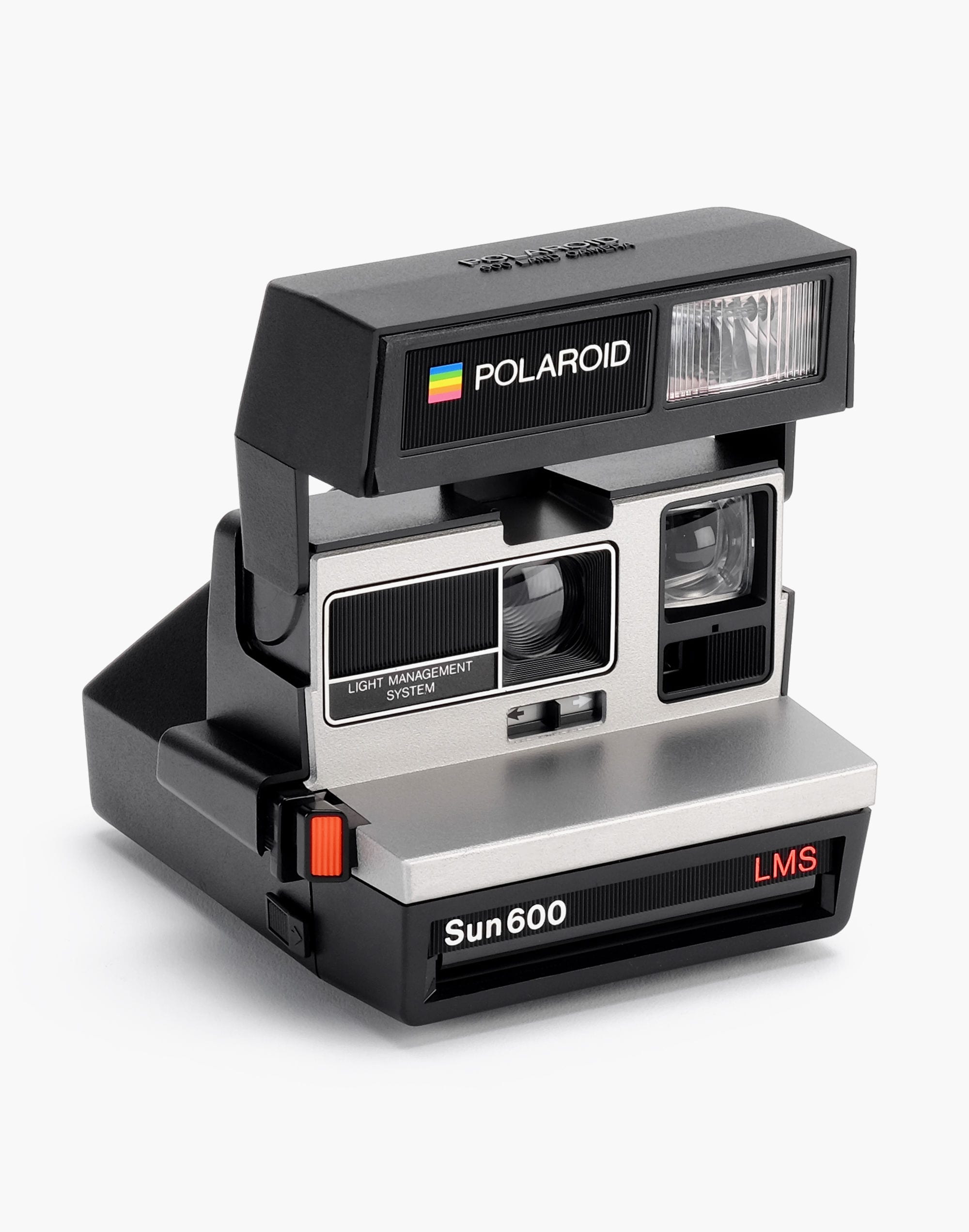 porselein experimenteel Digitaal Retrospekt® Refurbished Vintage Polaroid 600 Sun600 LMS Instant Film Camera  in Silver and Black
