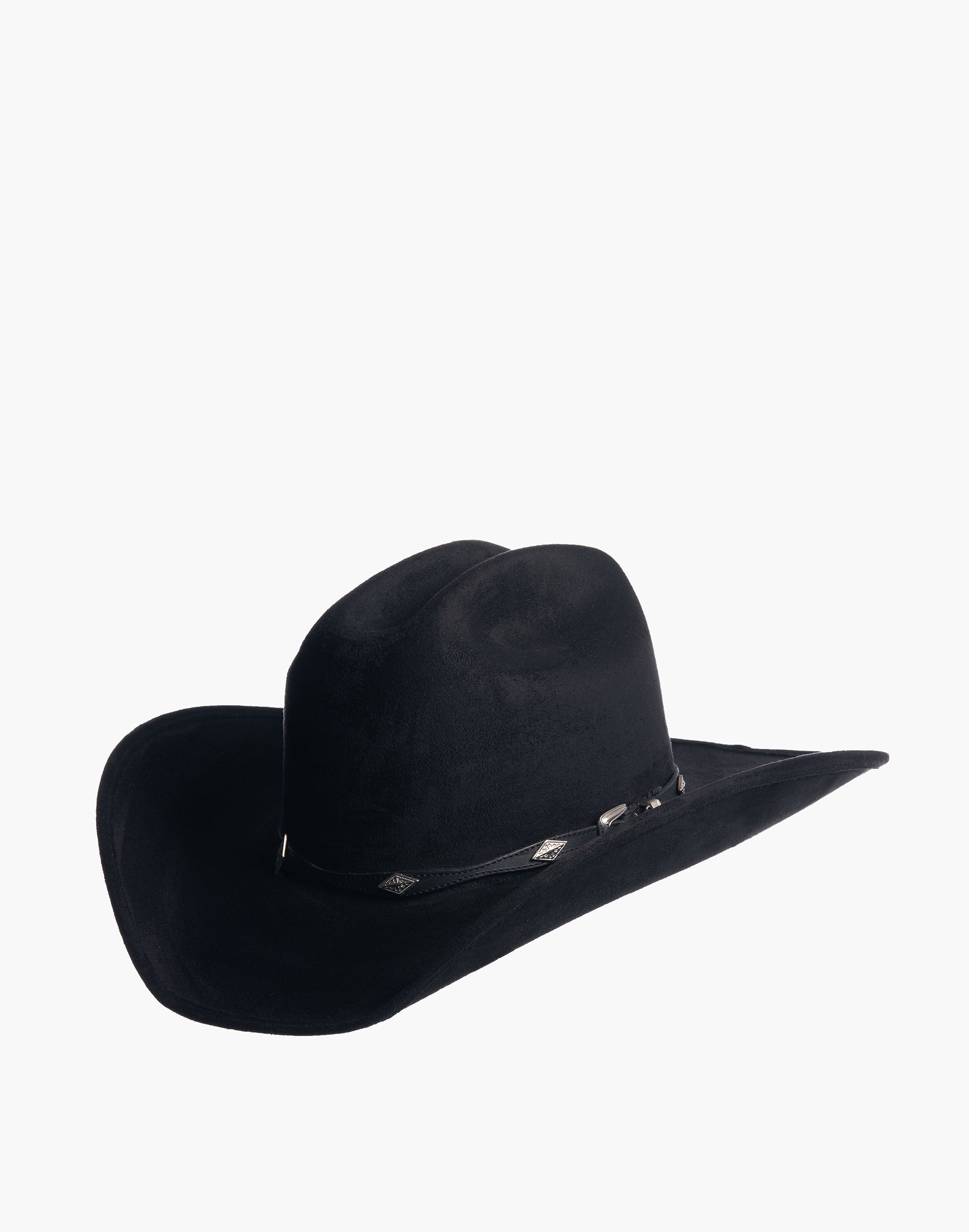 The Dolly - 100% Wool Hat | Black Felt Cowboy Hat M/L (59) / Black