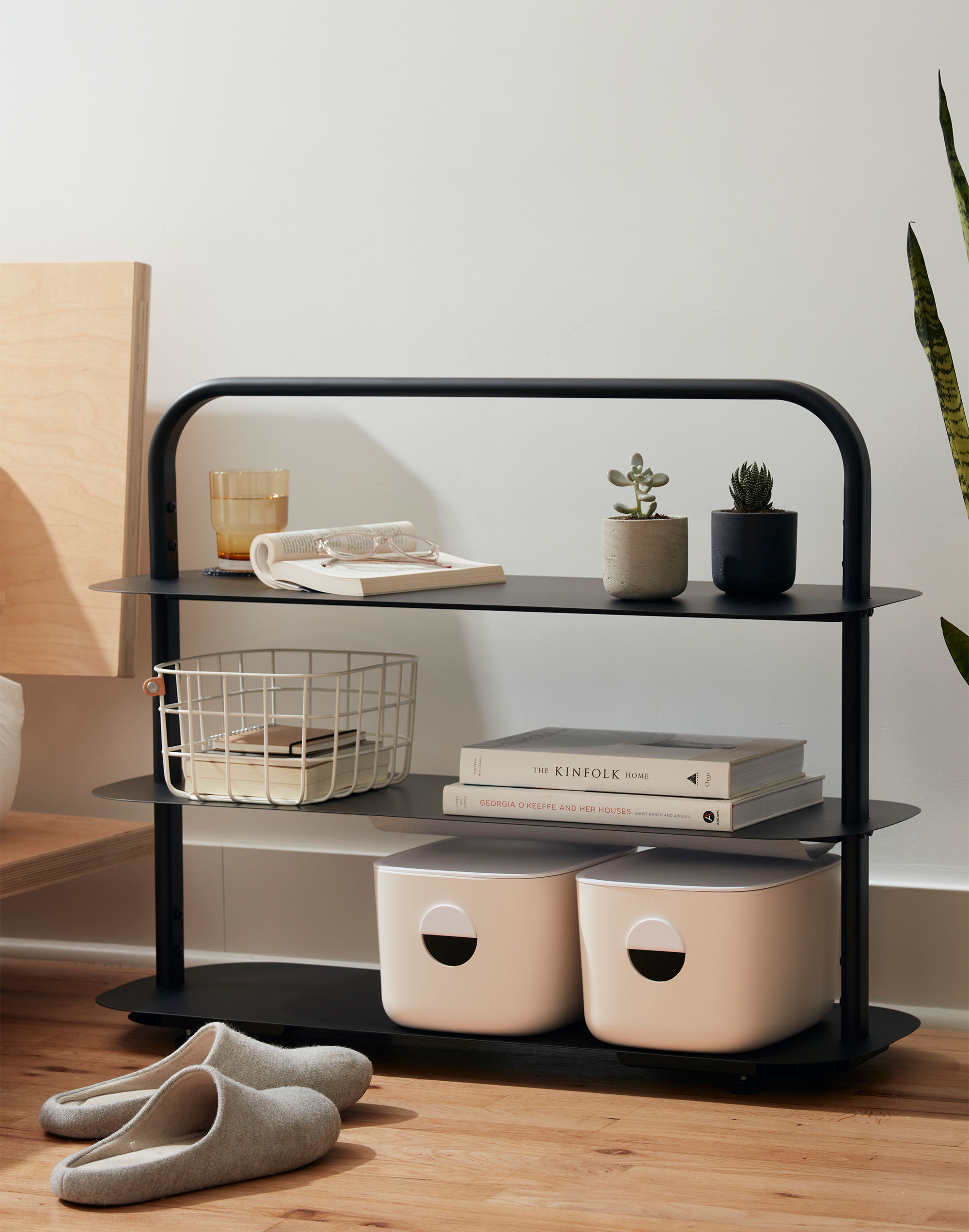 Open Spaces Entryway Storage Rack