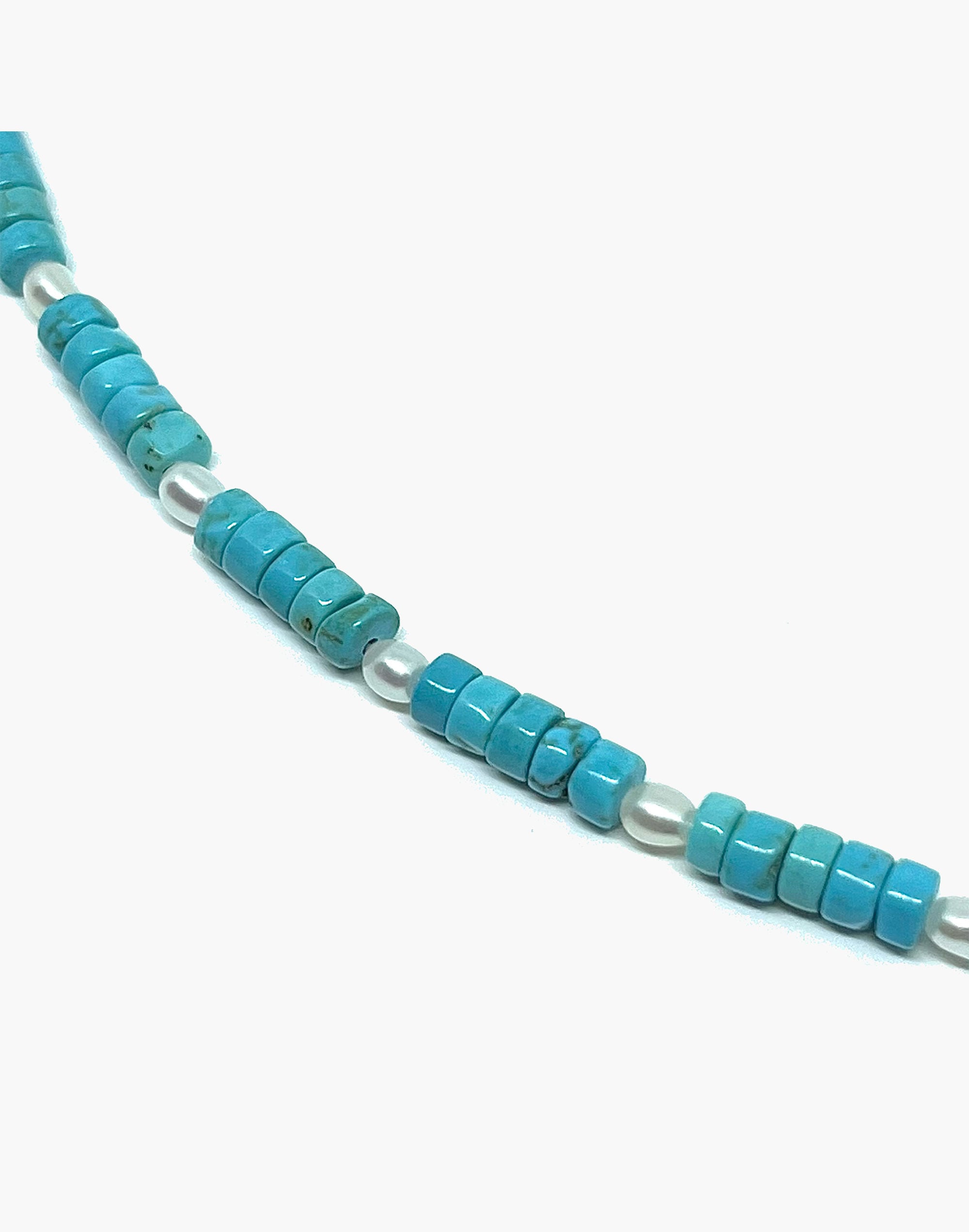 Madewell x MIJU Turquoise Beaded Del Mar Necklace | Madewell