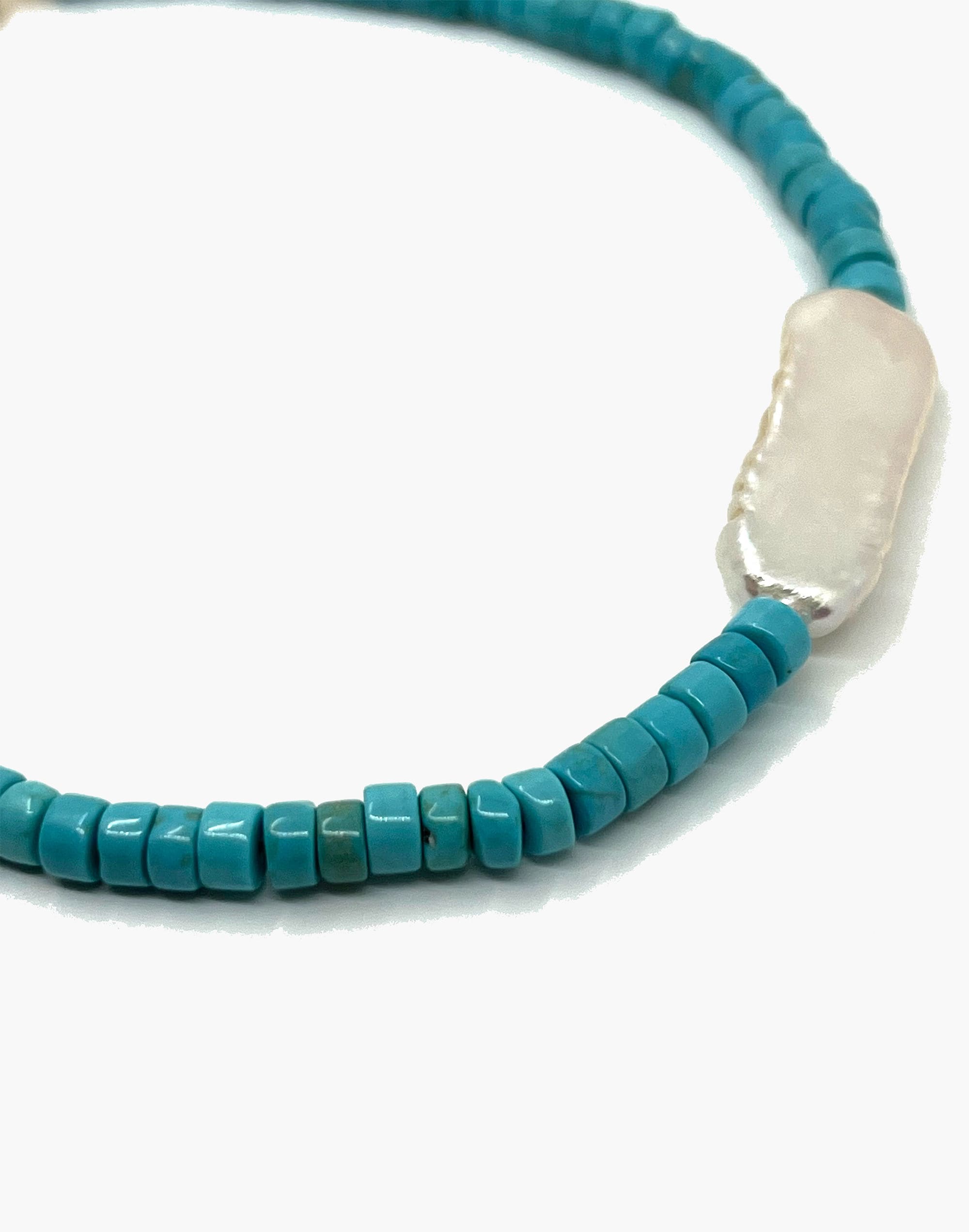 Madewell x MIJU Turquoise Beaded Palma Bracelet