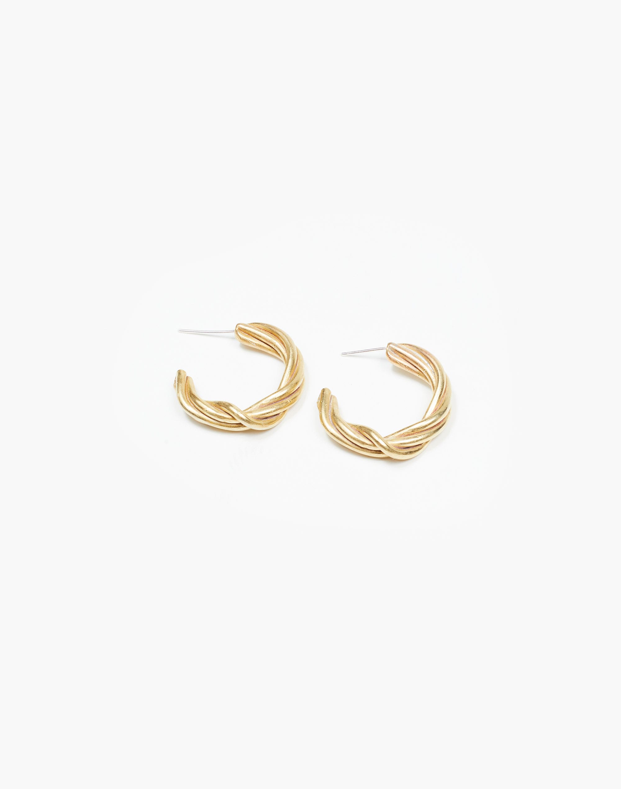 Mahnal Vine Hoop Earrings | Madewell