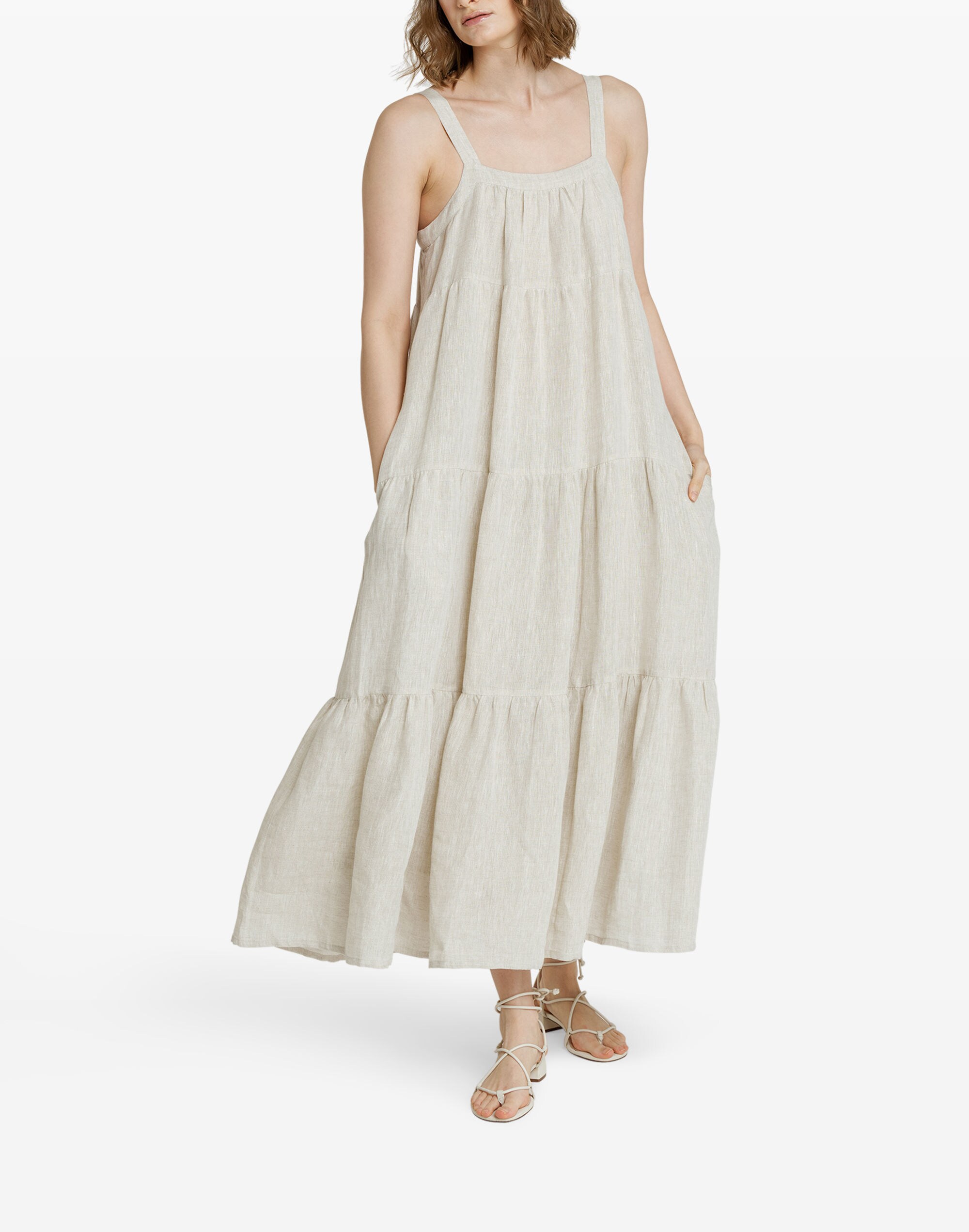 LAUDE the Label Strappy Tiered Maxi