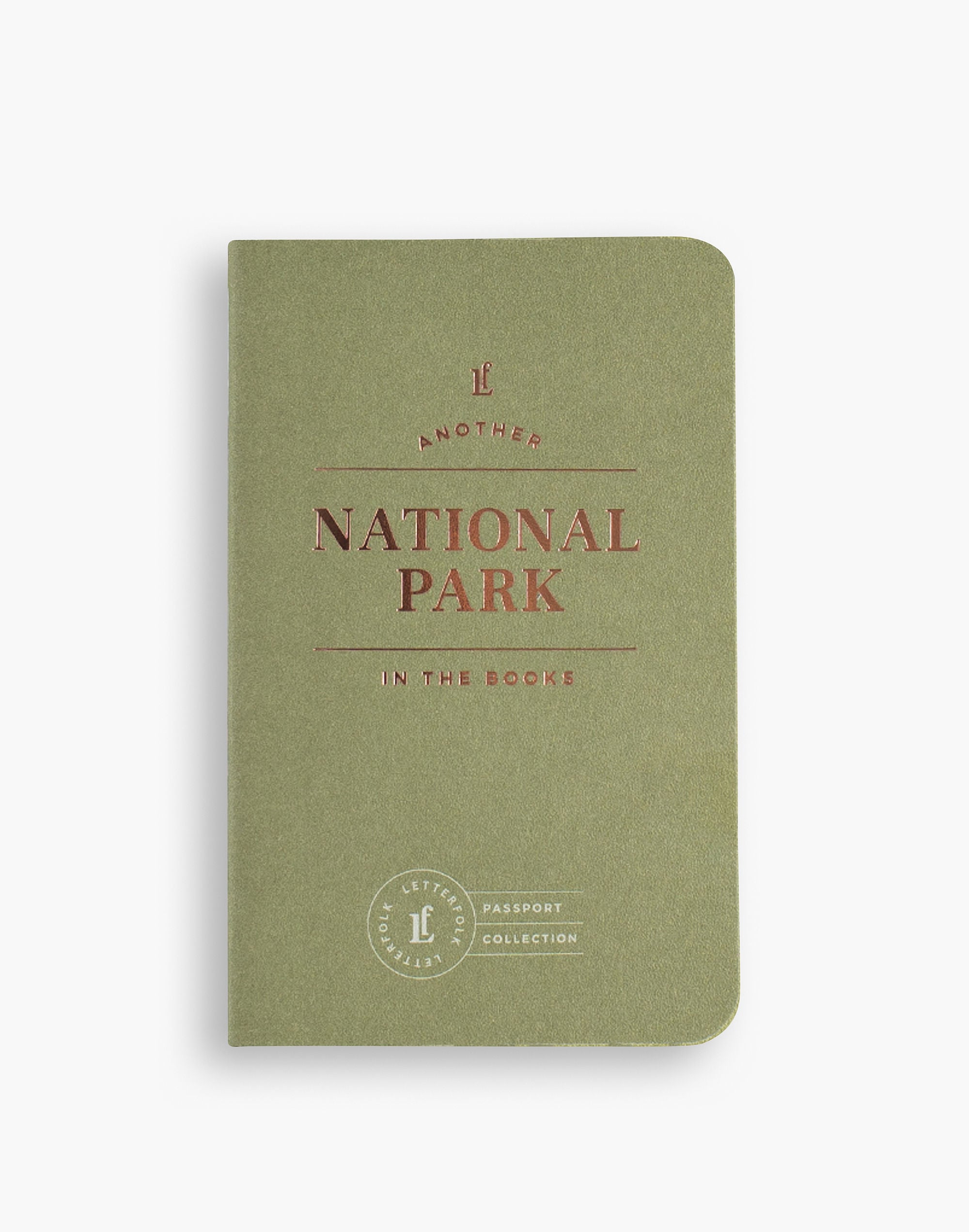 Mw Letterfolk National Park Passport Journal In Multicolor