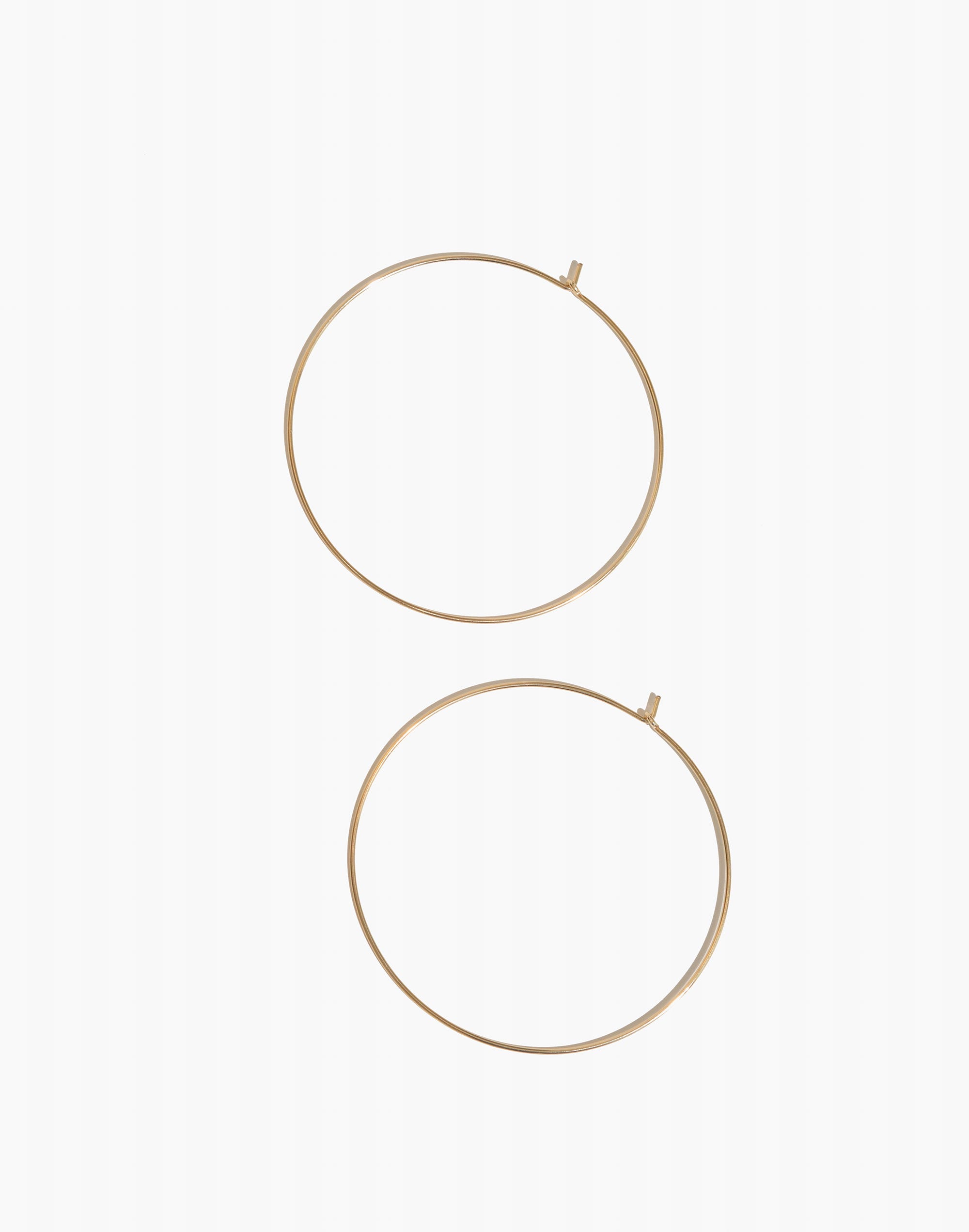 BYCHARI SMALL HOOP EARRINGS | Madewell