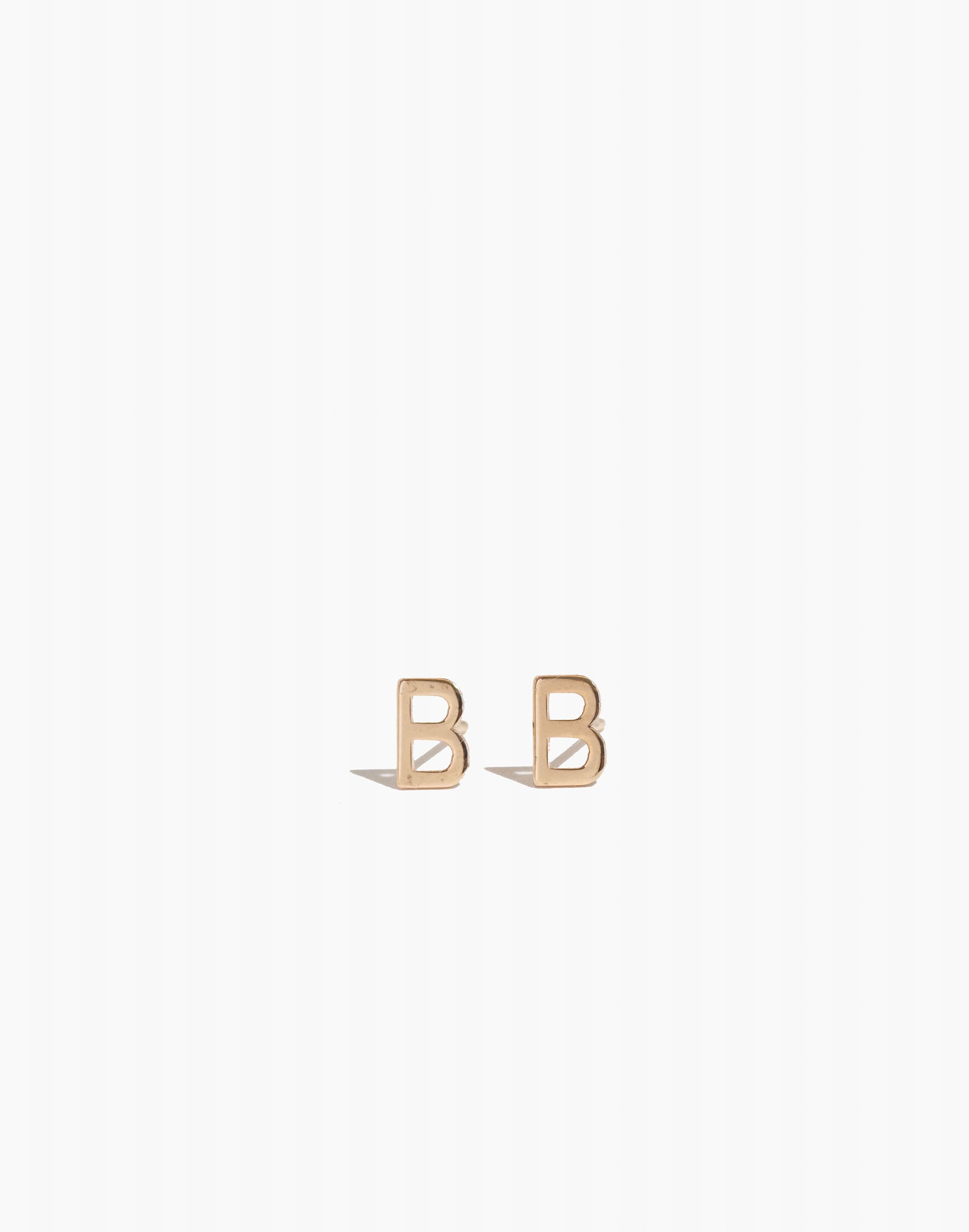 BYCHARI INITIAL EARRINGS | Madewell