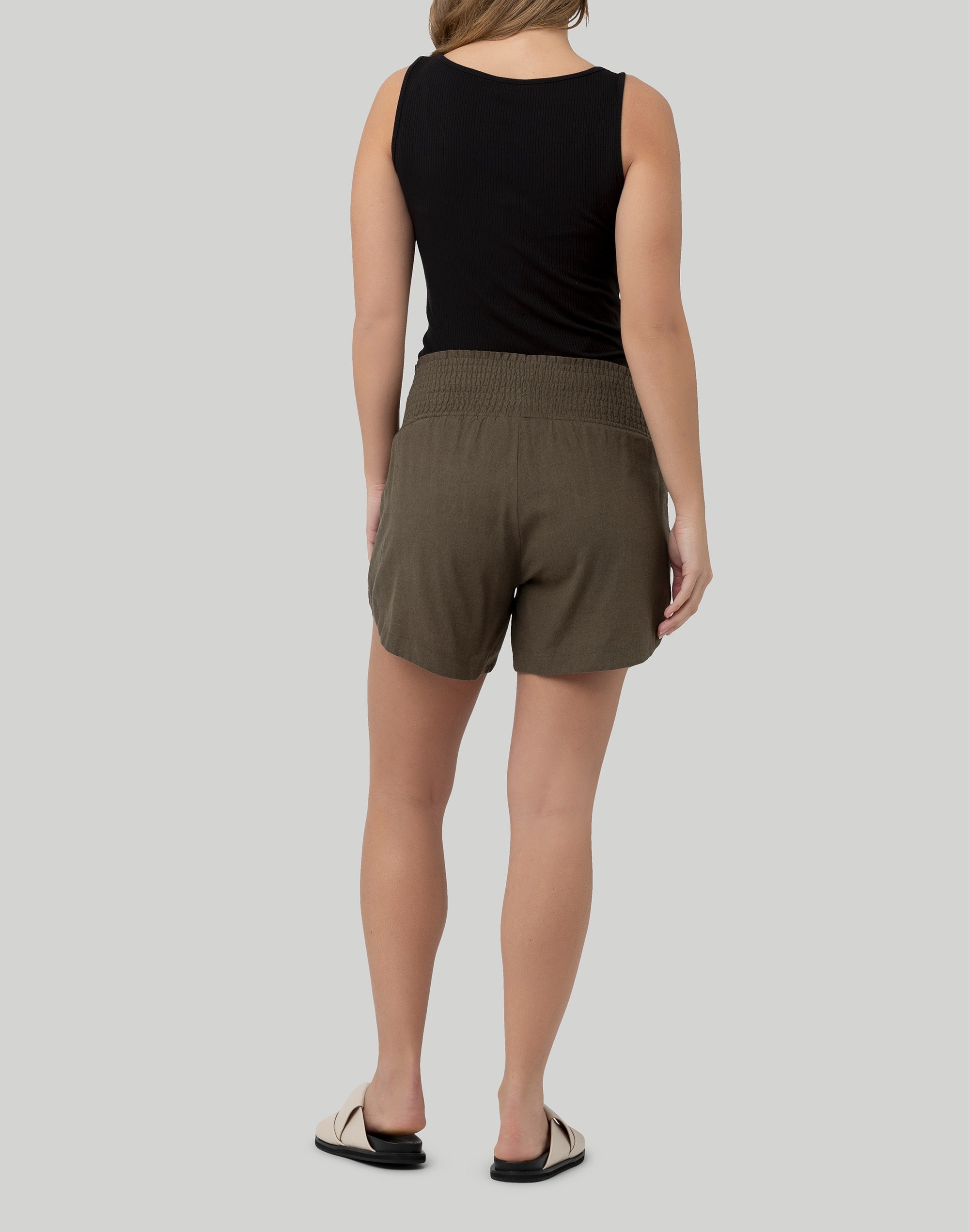 Ripe Maternity Byron Shirred Short