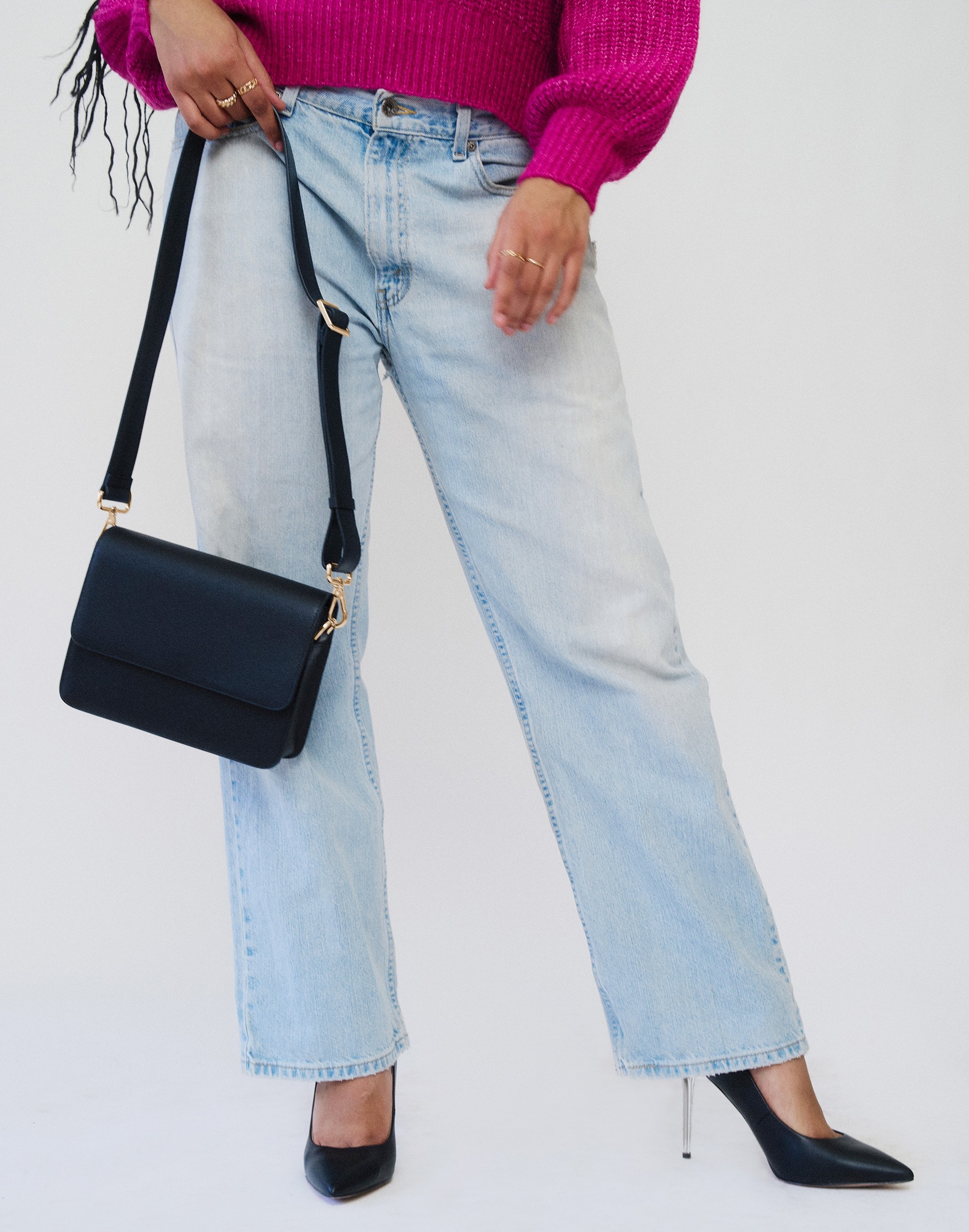 Hyer Goods Luxe Cube Bag | Madewell