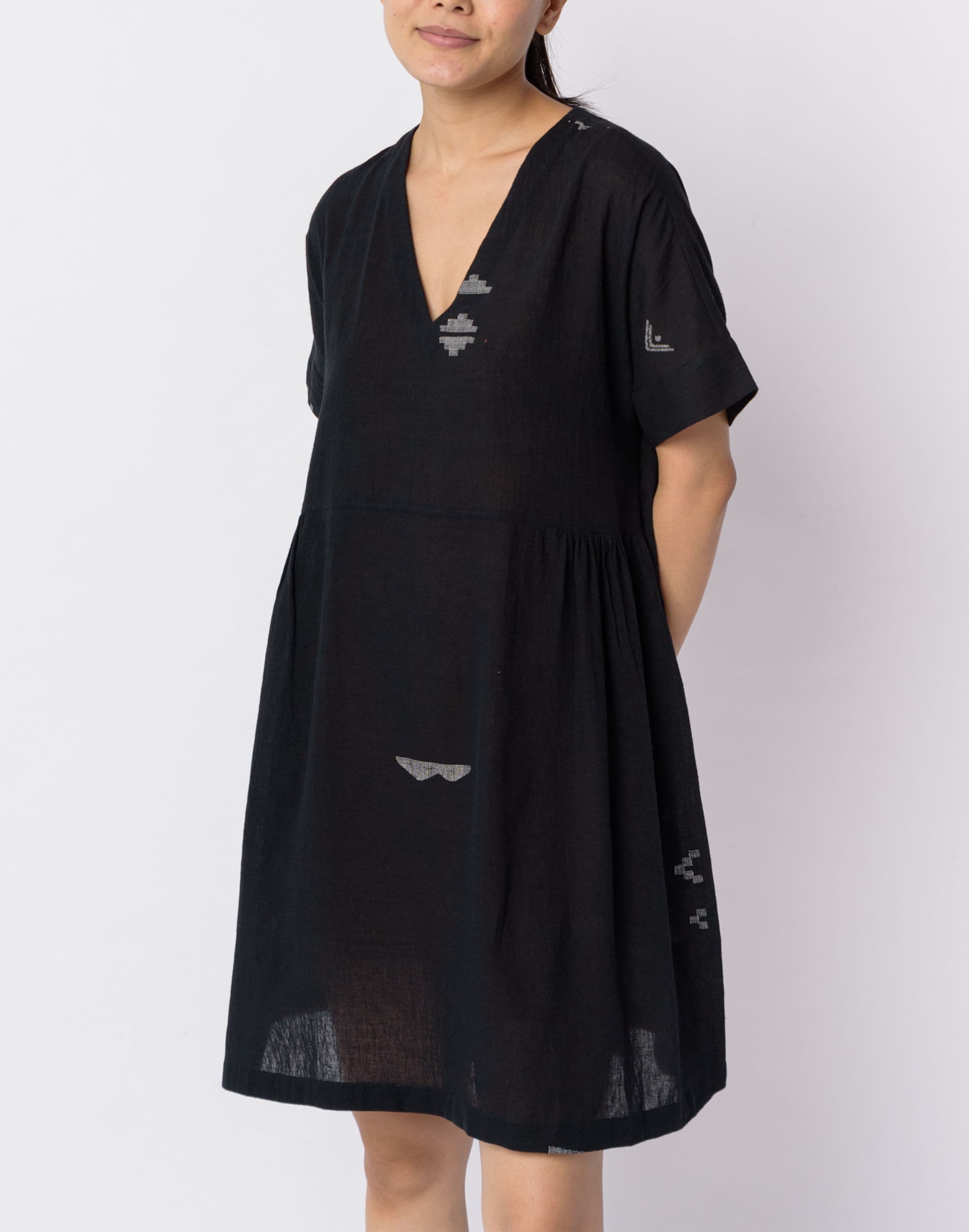 World of Crow Timeless Black Short Dress | Madewell