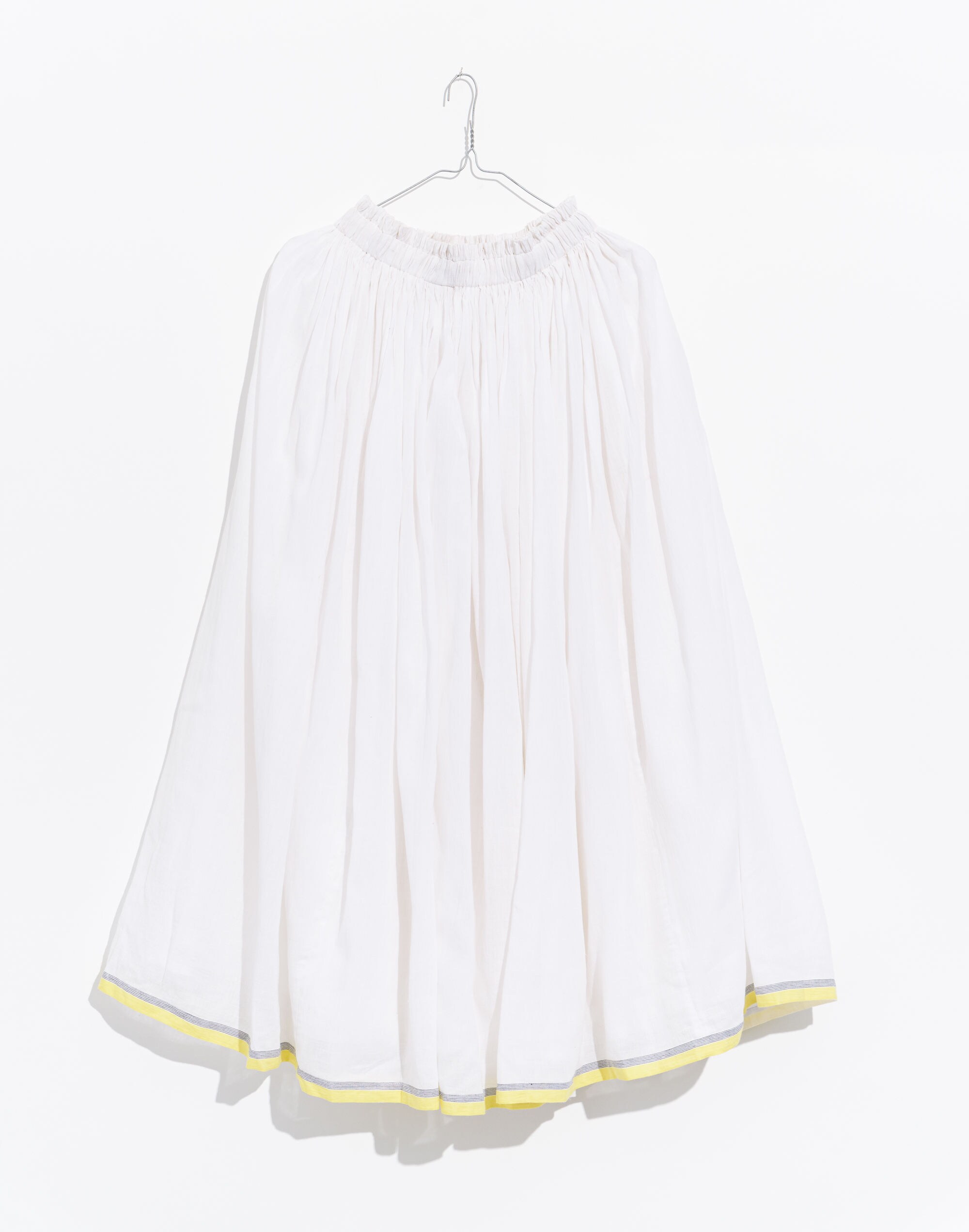 World of Crow Pearl white pull-on skirt | Madewell