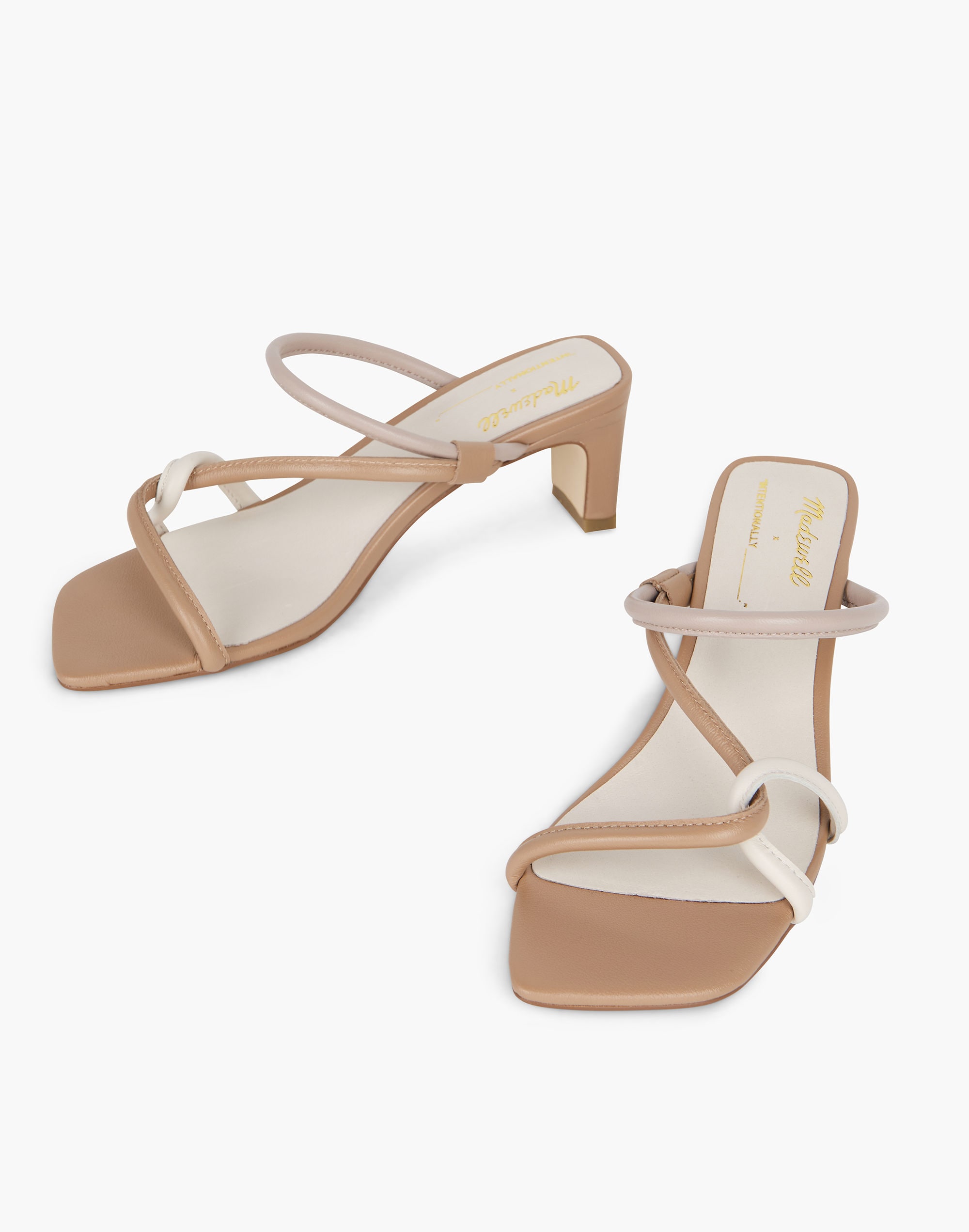 Madewell x Intentionally Blank Willow Sandals Clay Combo |