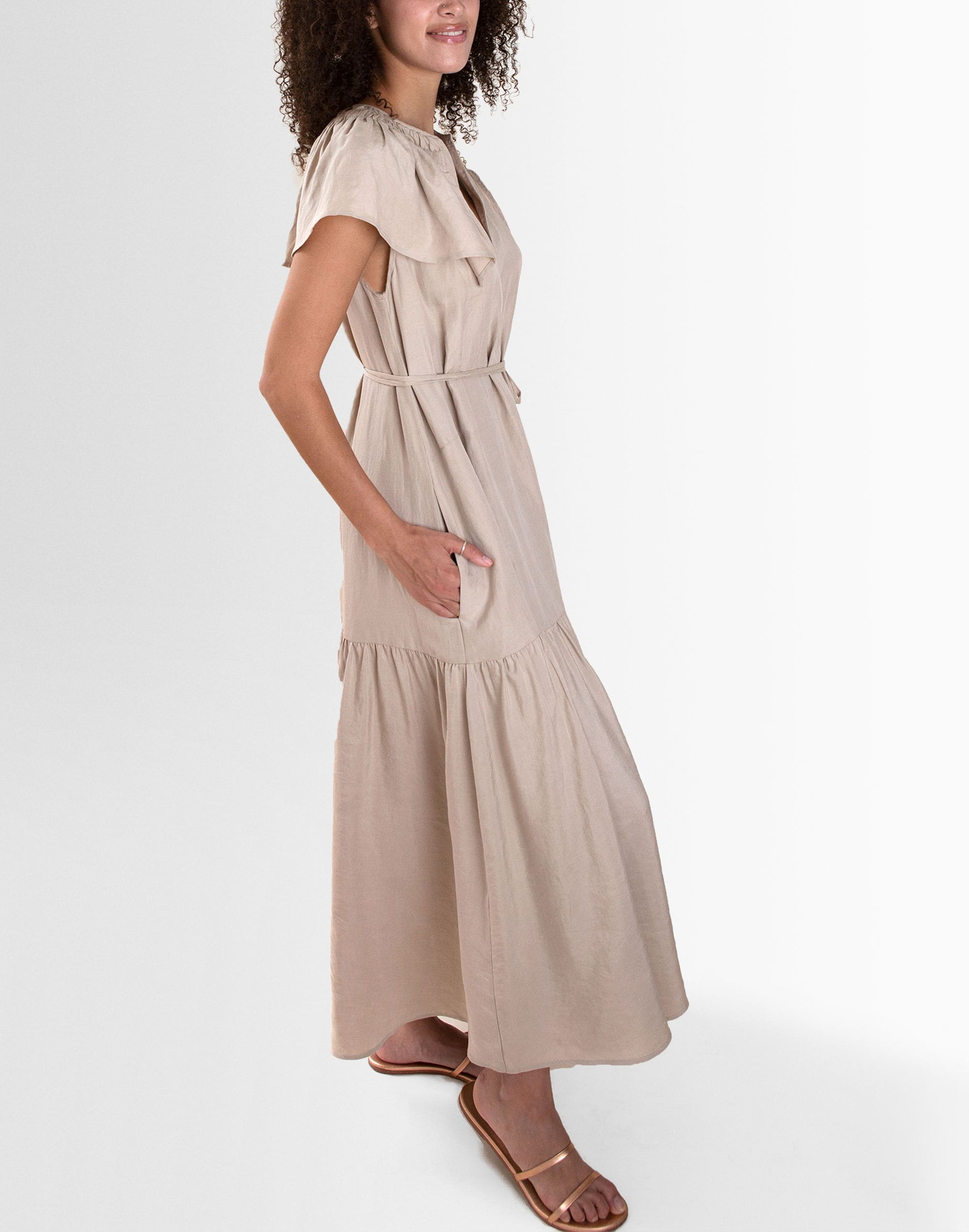 YESAET Birabiro Silky Dress | Madewell