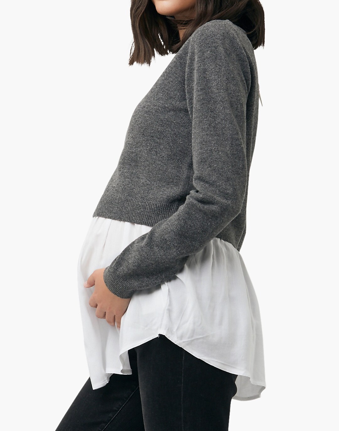 Bonnie Off The Shoulder Maternity Knit Dress by Ripe Maternity