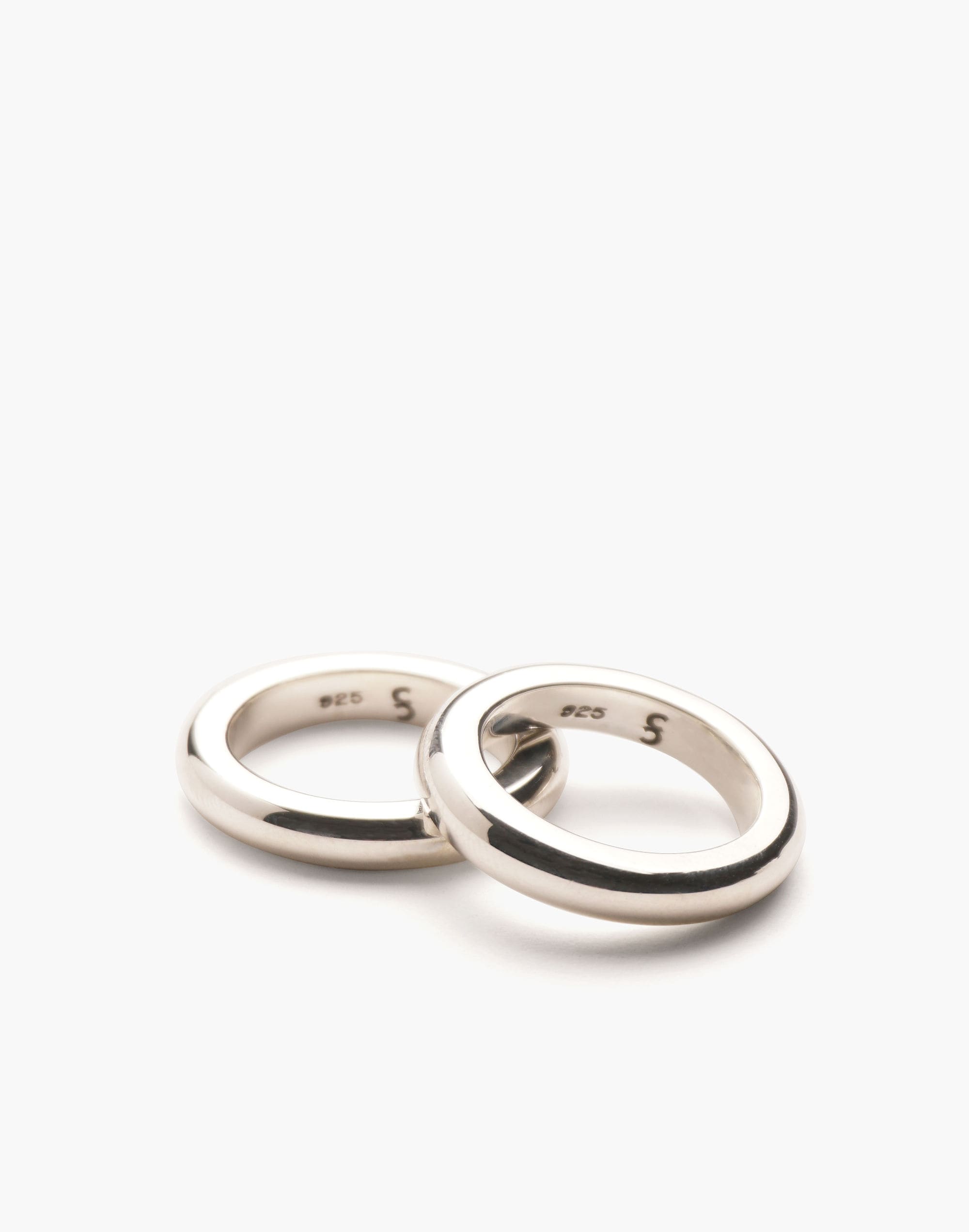 CHARLOTTE CAUWE STUDIO Tube Ring Set Sterling Silver | Madewell