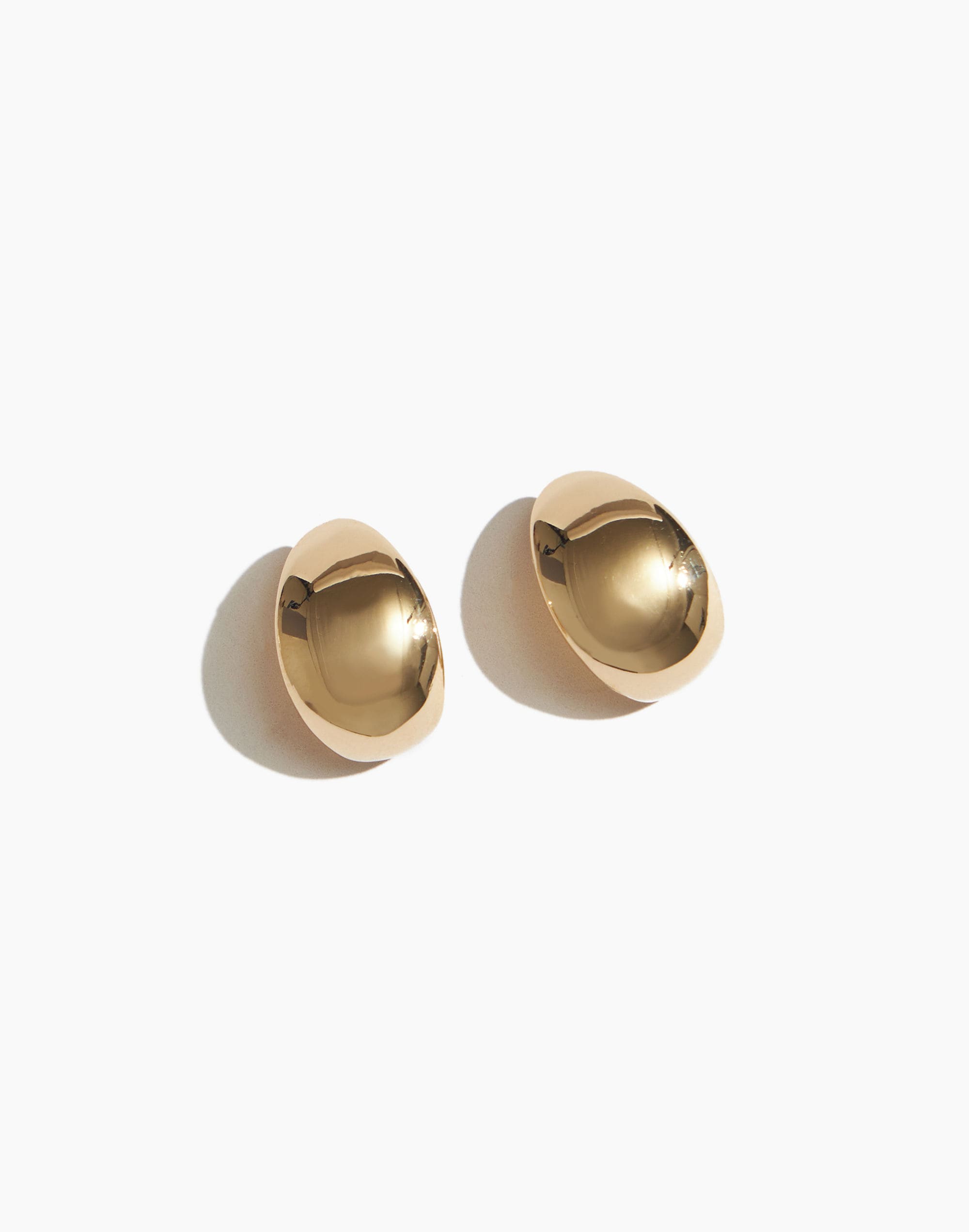 Maslo Jewelry Gold Huggie Earrings