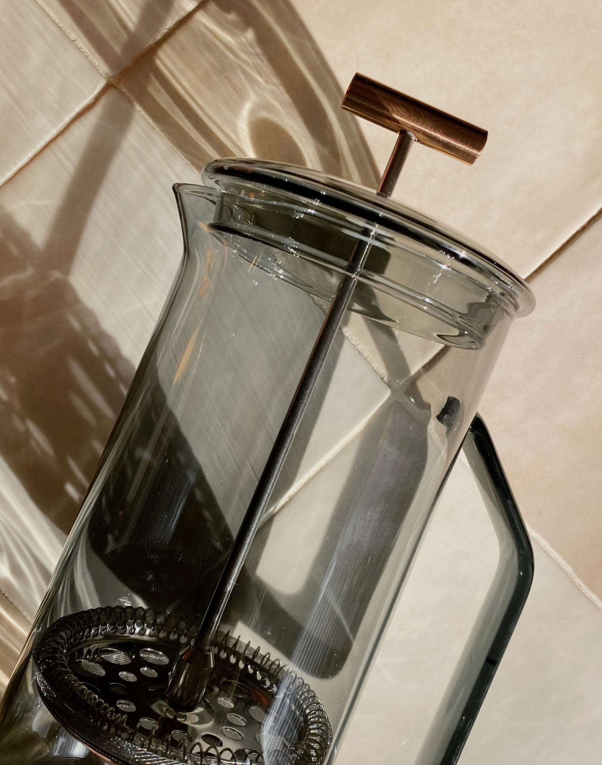 Yield Borosilicate Glass French Press — Aggregate Supply