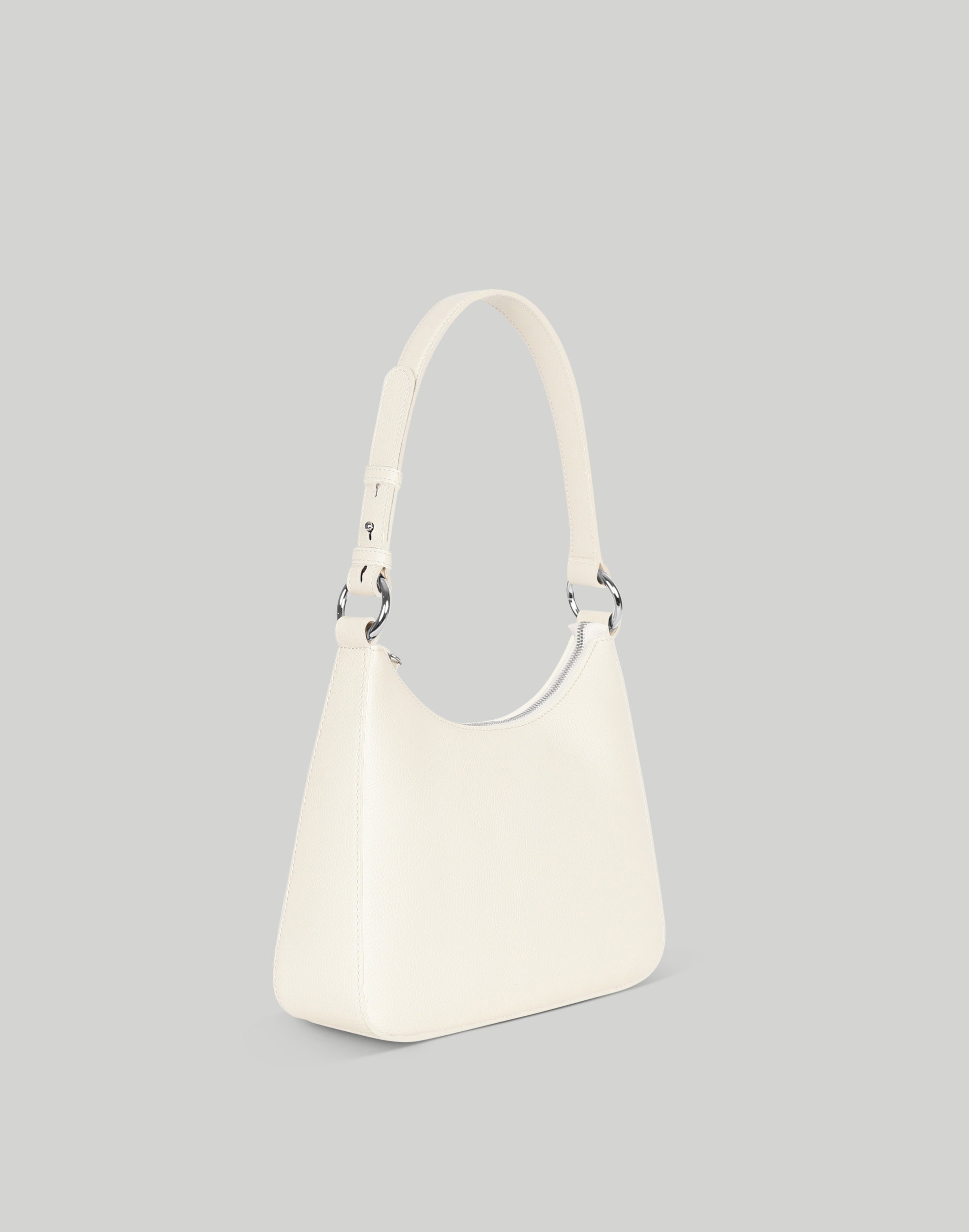 Hyer Goods Luxe Medium Shoulder Bag- White | Madewell