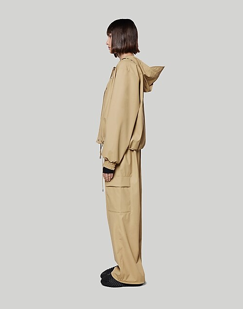 ワンピなど最旬ア！ 【s/s sale】BALENCIAGA oversized nyloncoat