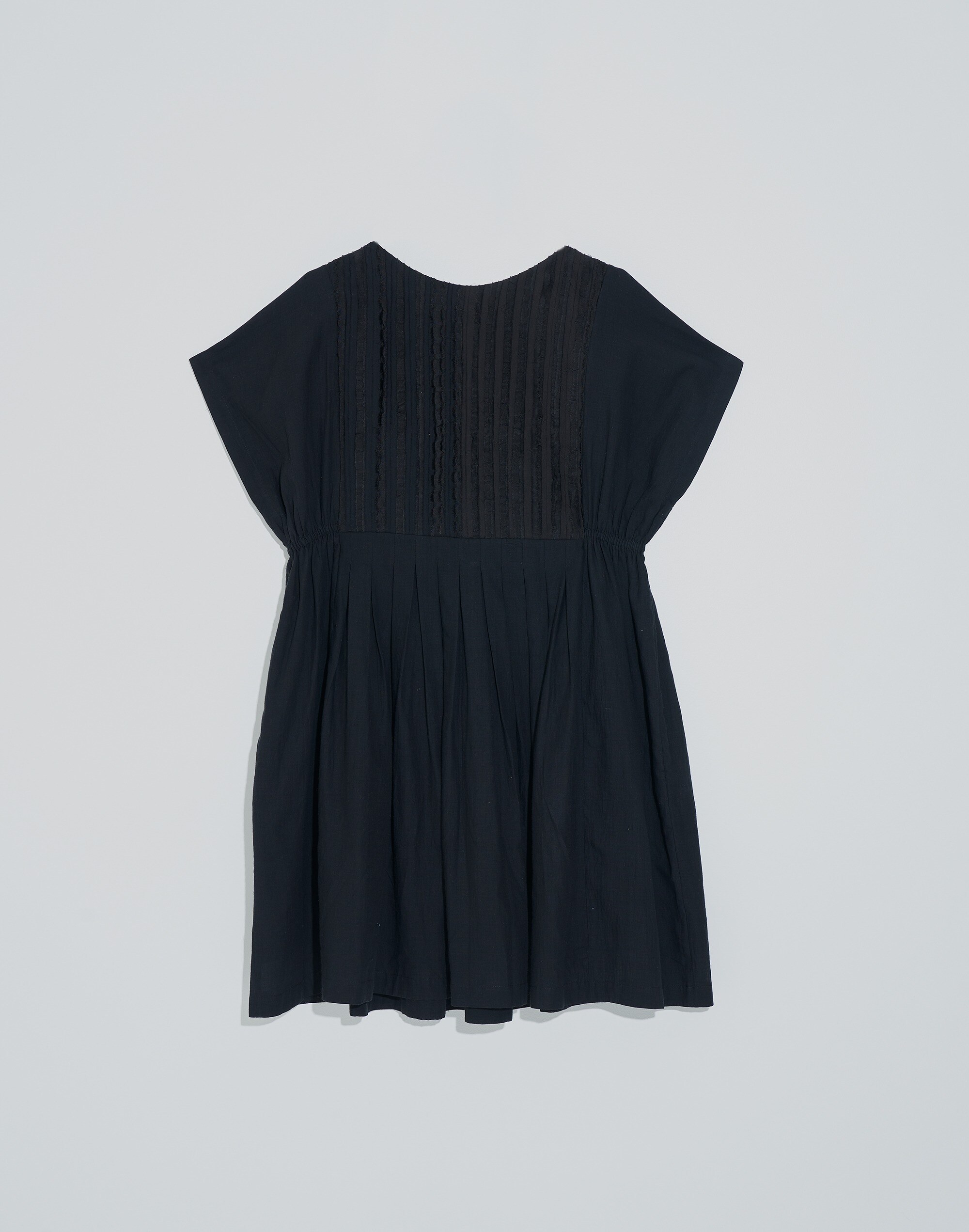 World of Crow Black Relaxed Fit Short Dress | Madewell