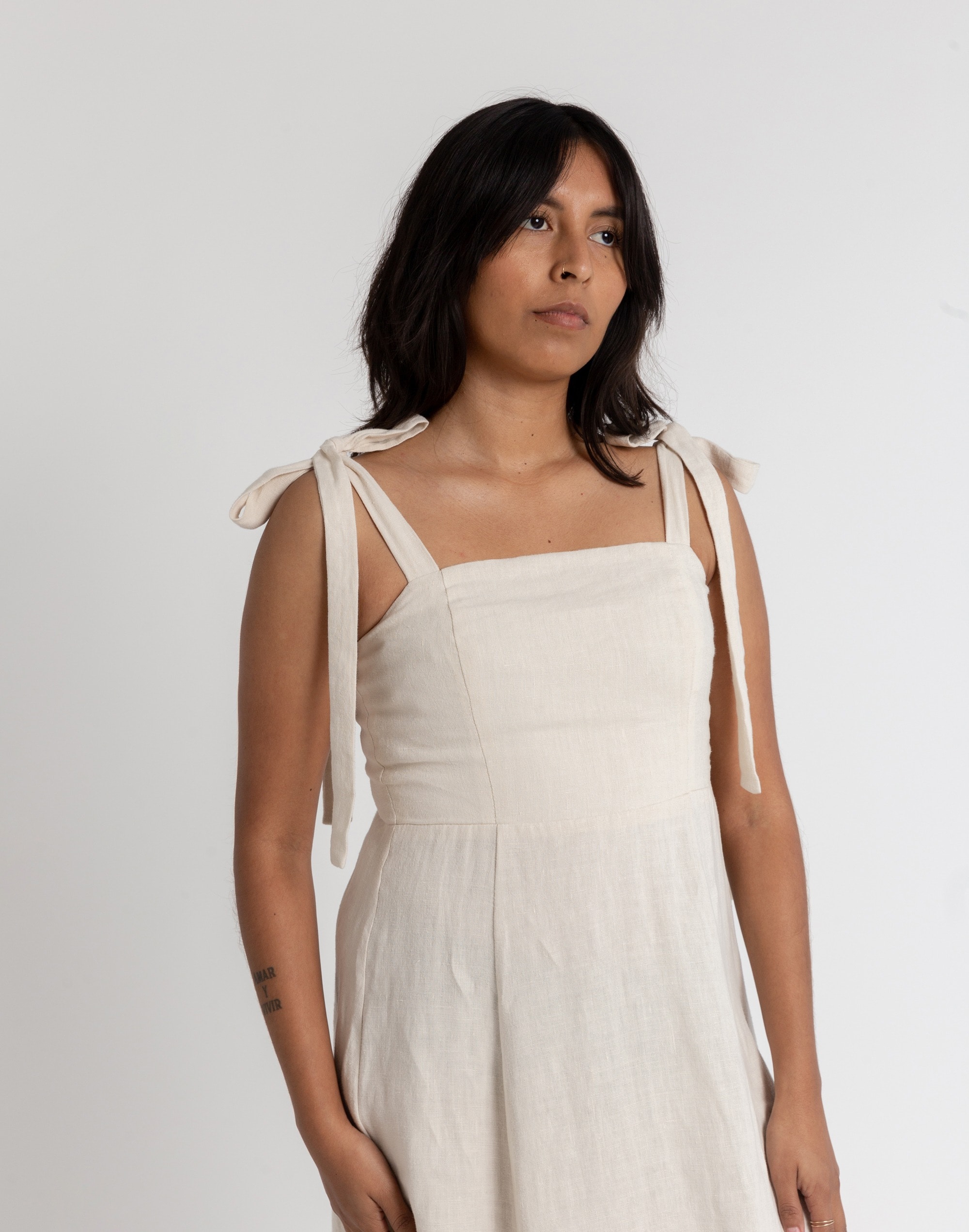 Gracemade ThirtyOne Linen-Blend Dress | Madewell