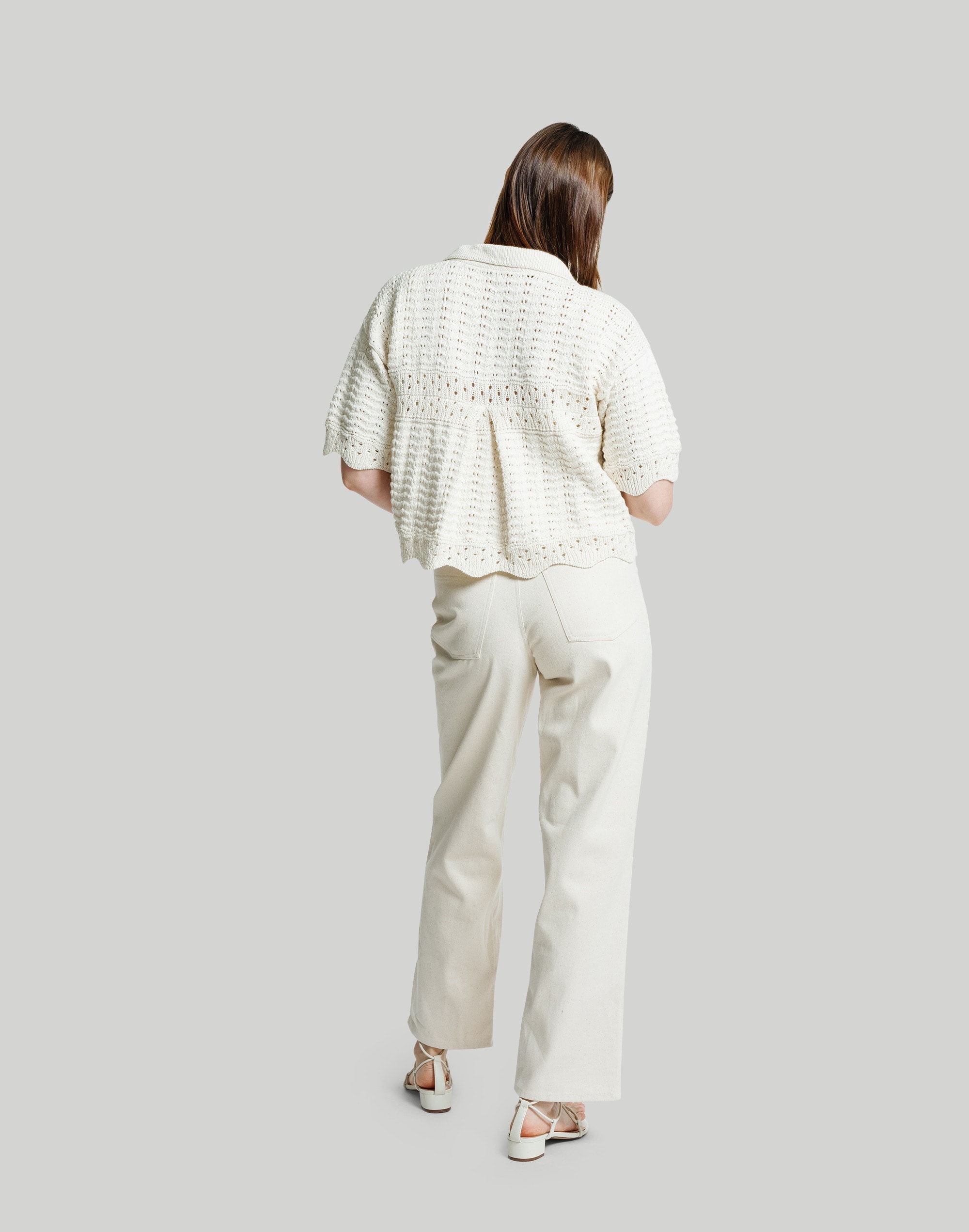 LAUDE the Label Roma Crochet Shirt