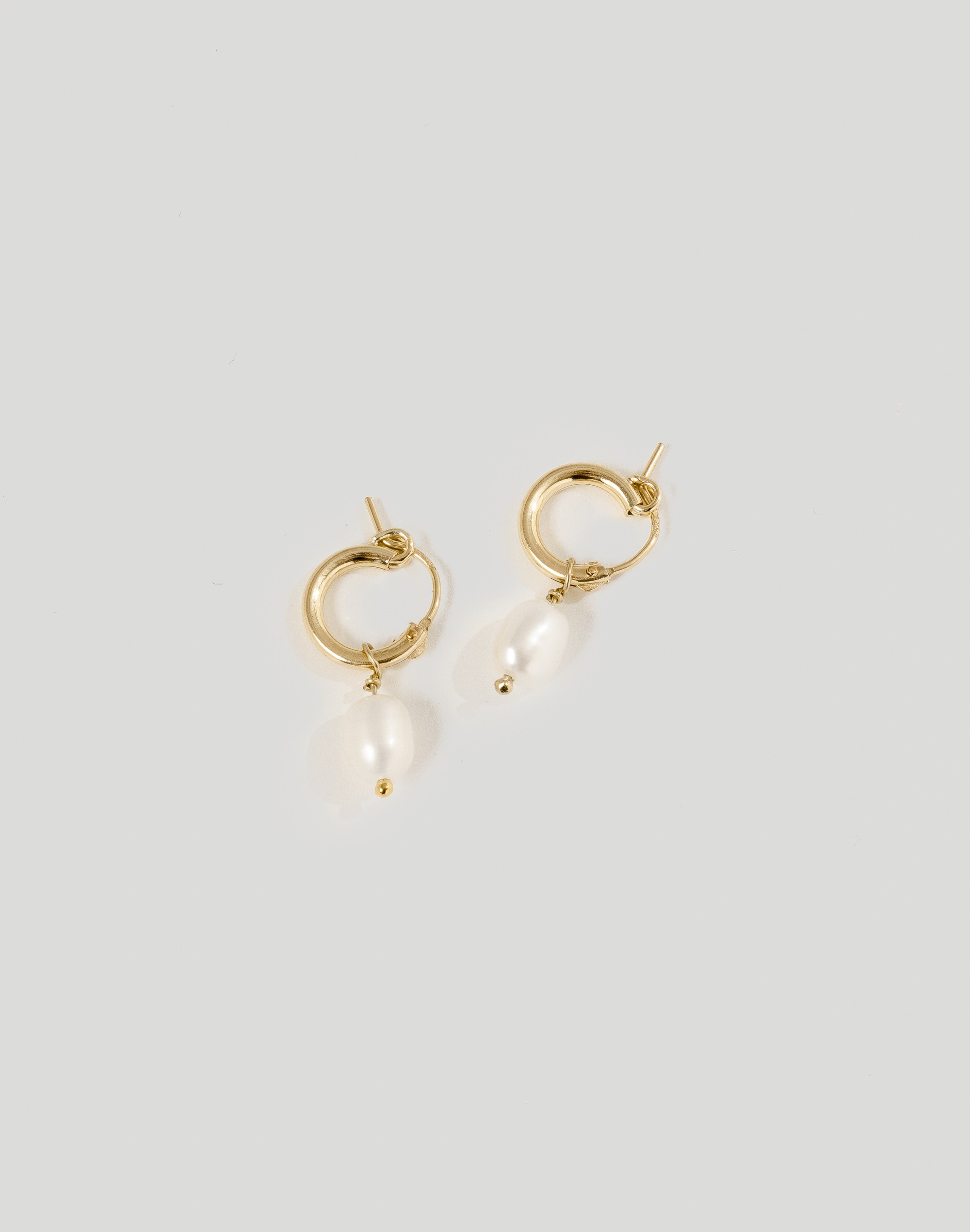 Katie Dean Jewelry ™ Pearl Hoops