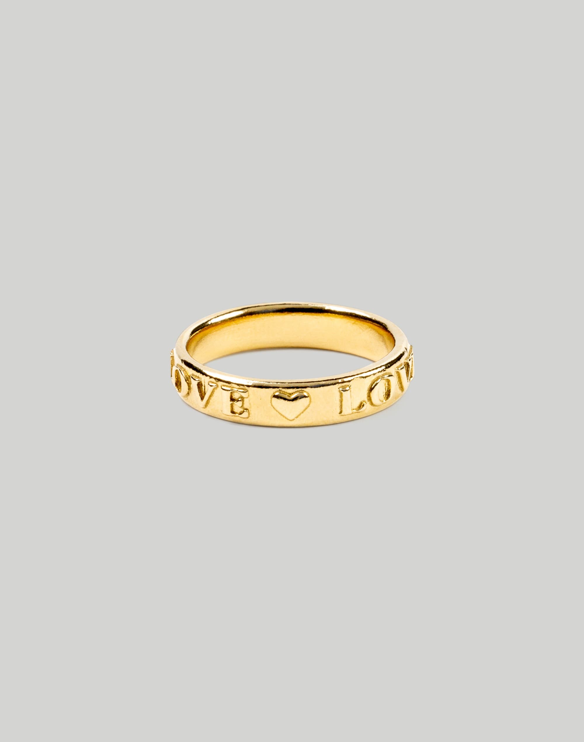 Iris 1956 Jewelry Gold Love Band Ring | Madewell