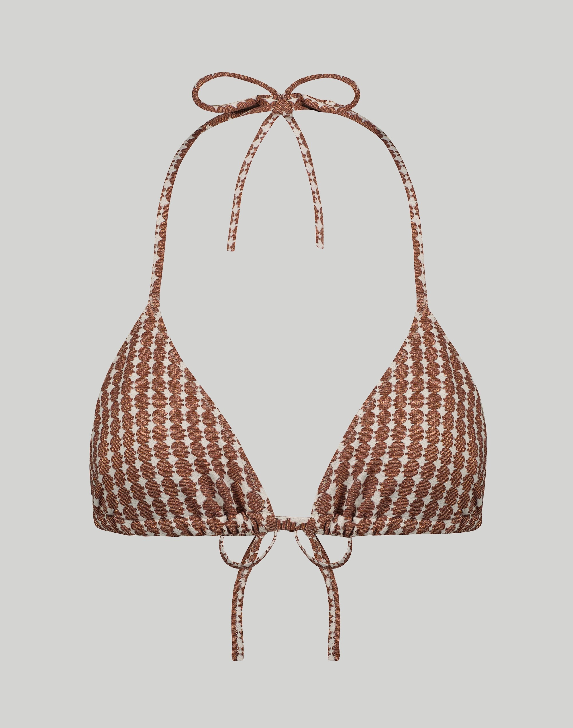 lemlem Zala Triangle String Bikini Top