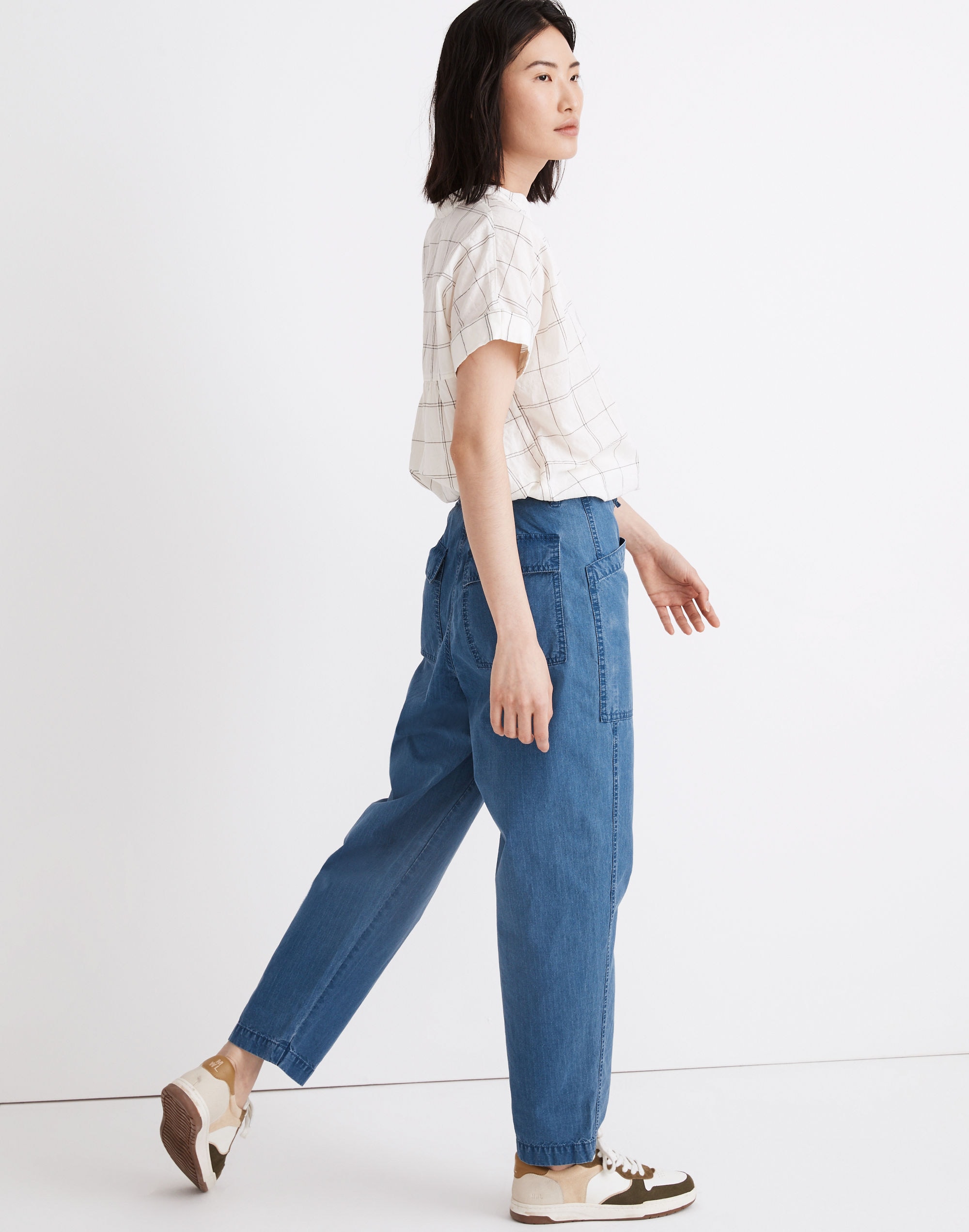 RILY wide pants 【indigo】-