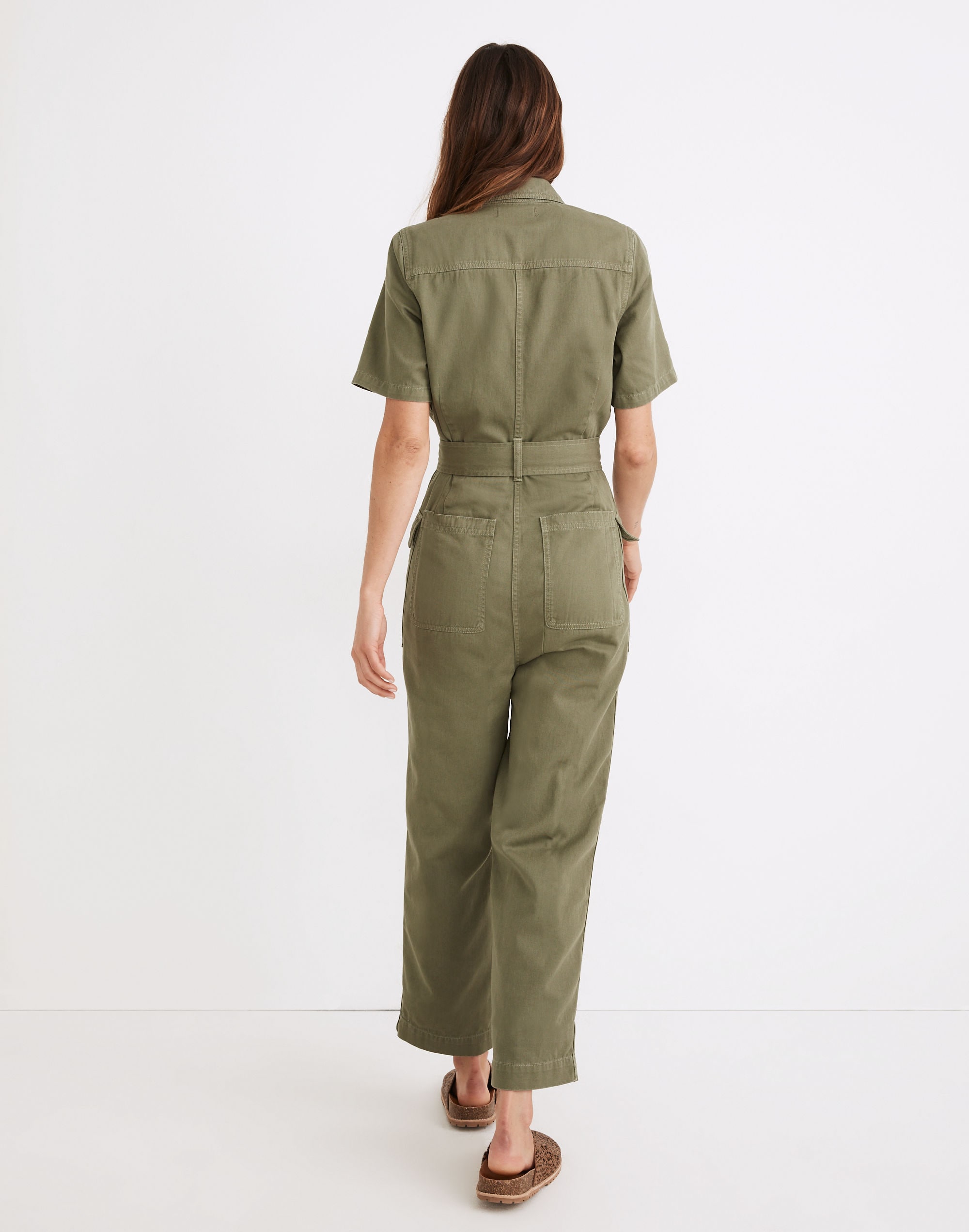 Tie-Waist Military Jumpsuit | Madewell