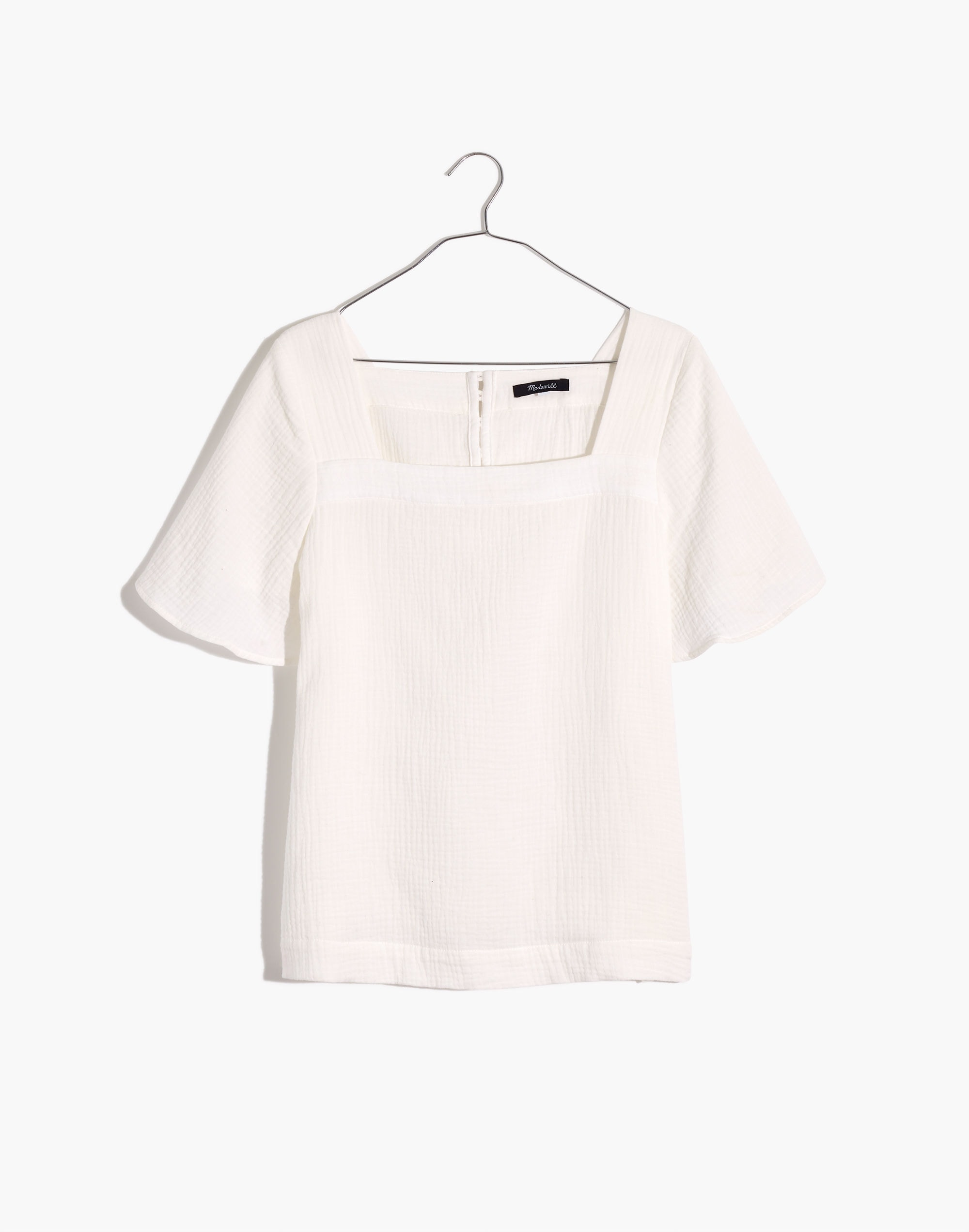 Lightspun Harlow Square-Neck Top | Madewell