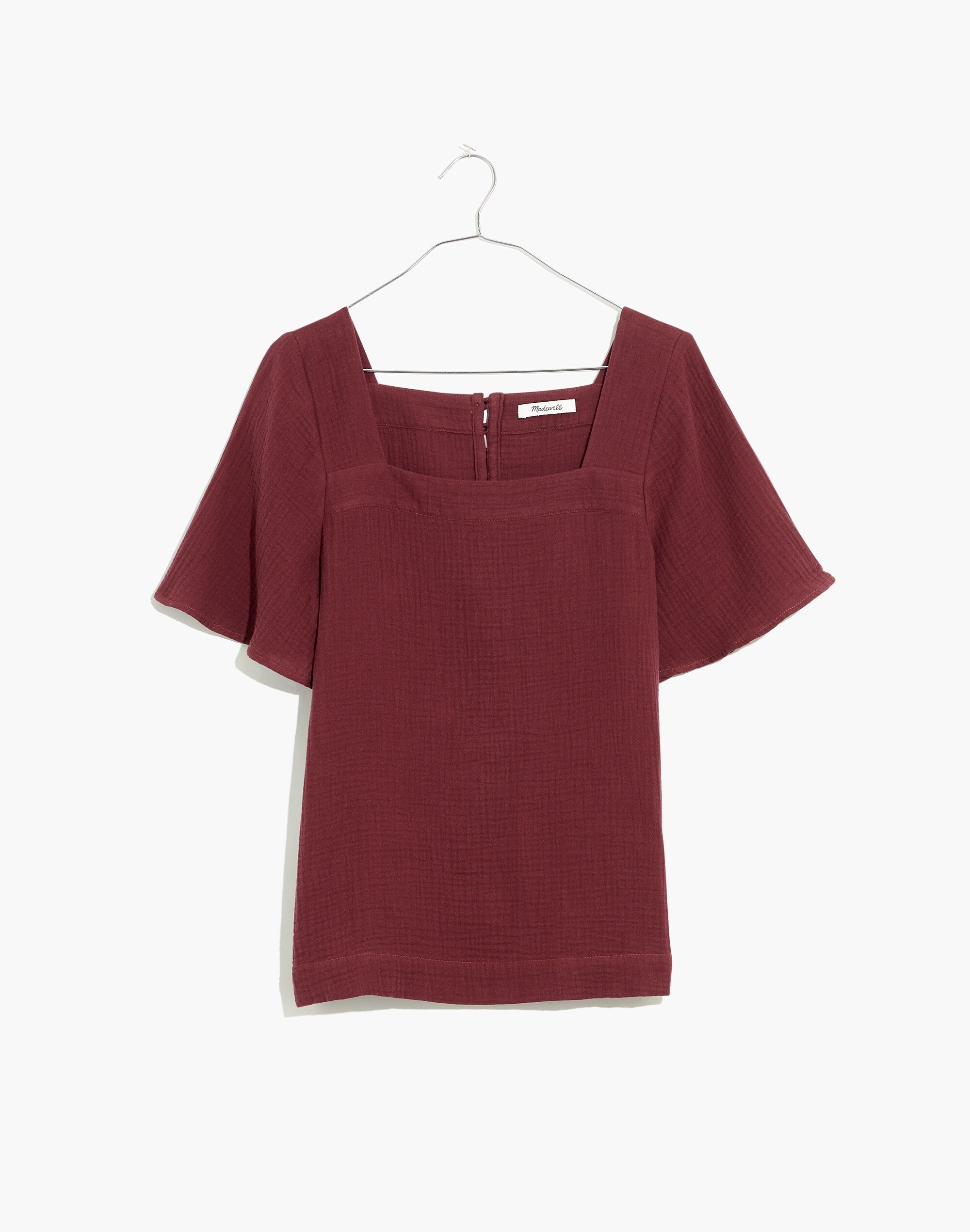 Lightspun Harlow Square-Neck Top | Madewell