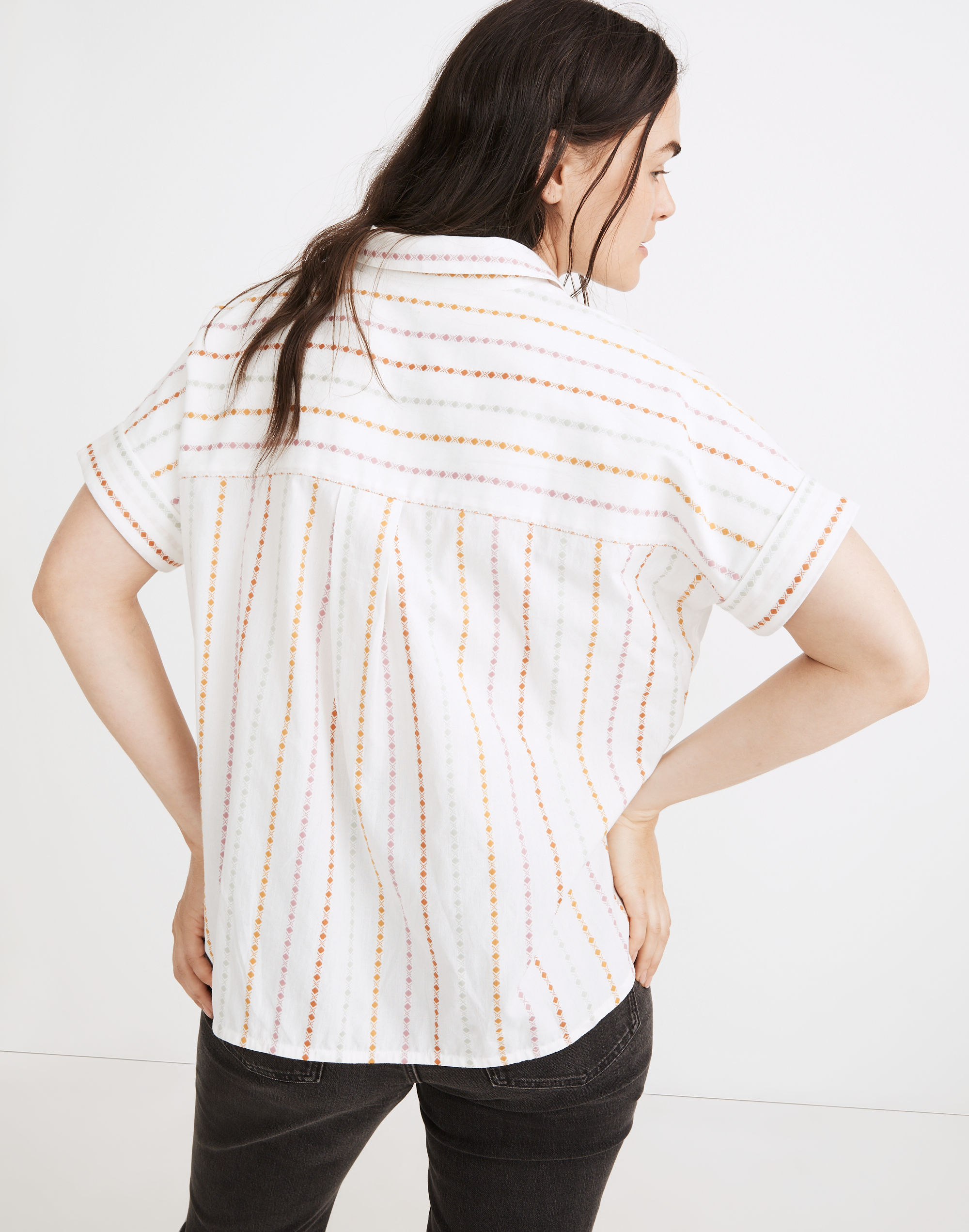 Daily Shirt Jacquard Rainbow Stripe | Madewell