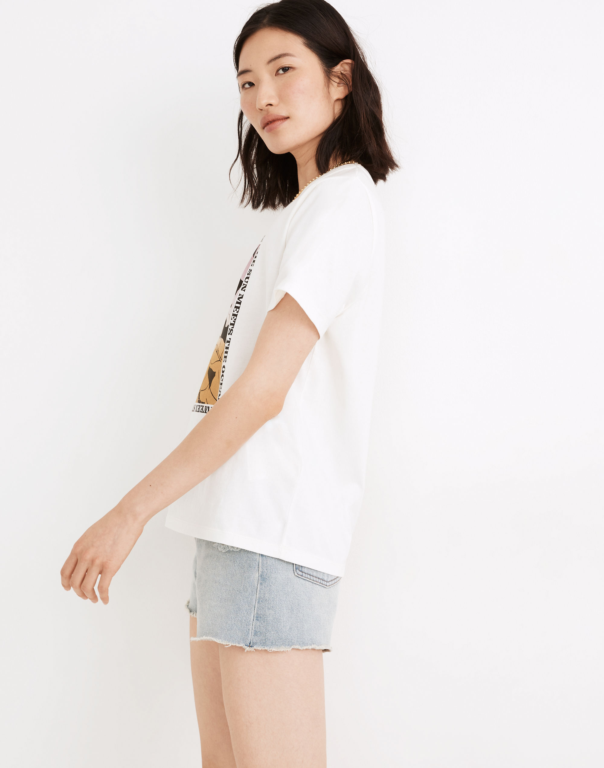 Between Swaying Palms Graphic Tomboy Tee | Madewell