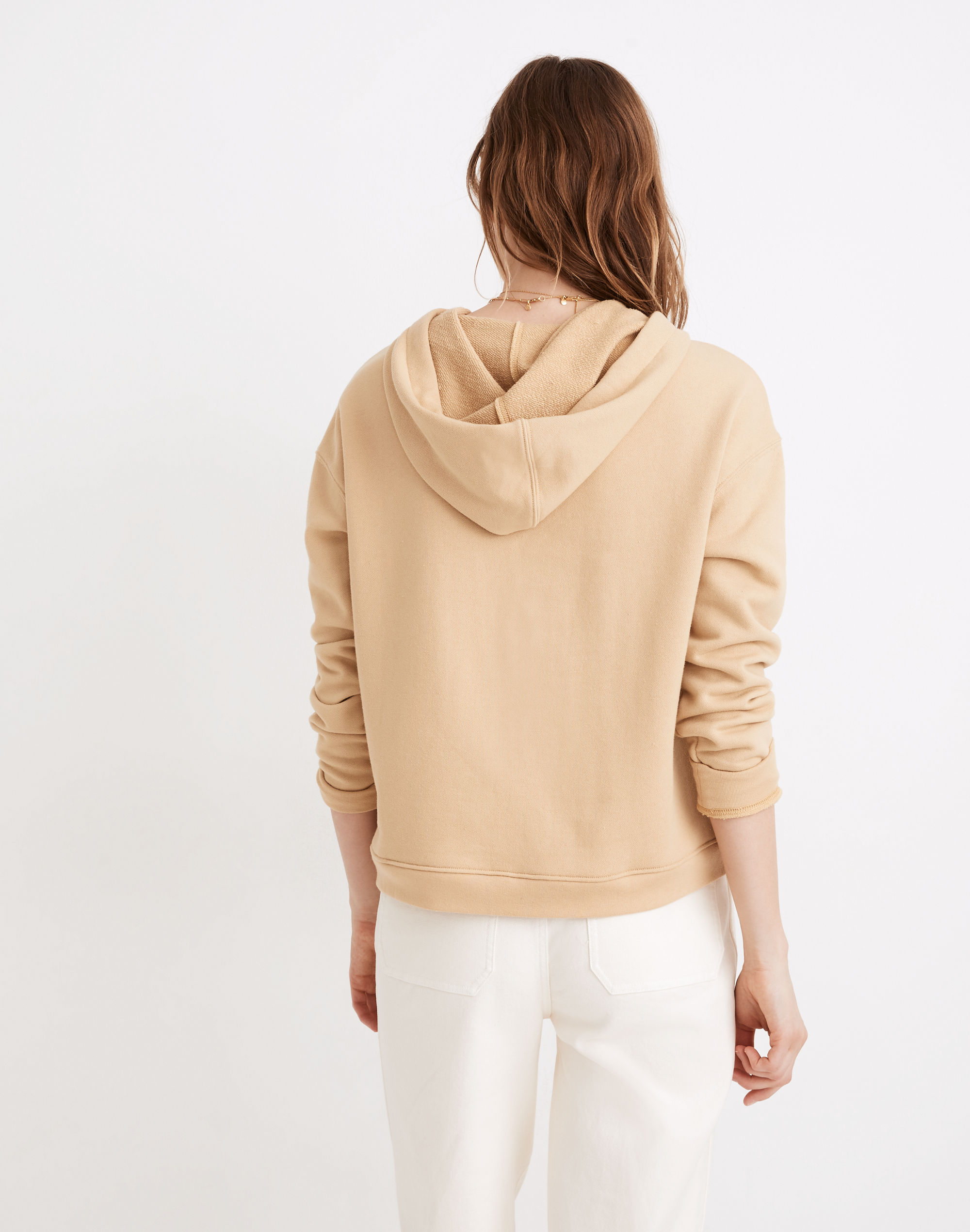 Dip-Dye Drawstring Hoodie Sweatshirt | Madewell