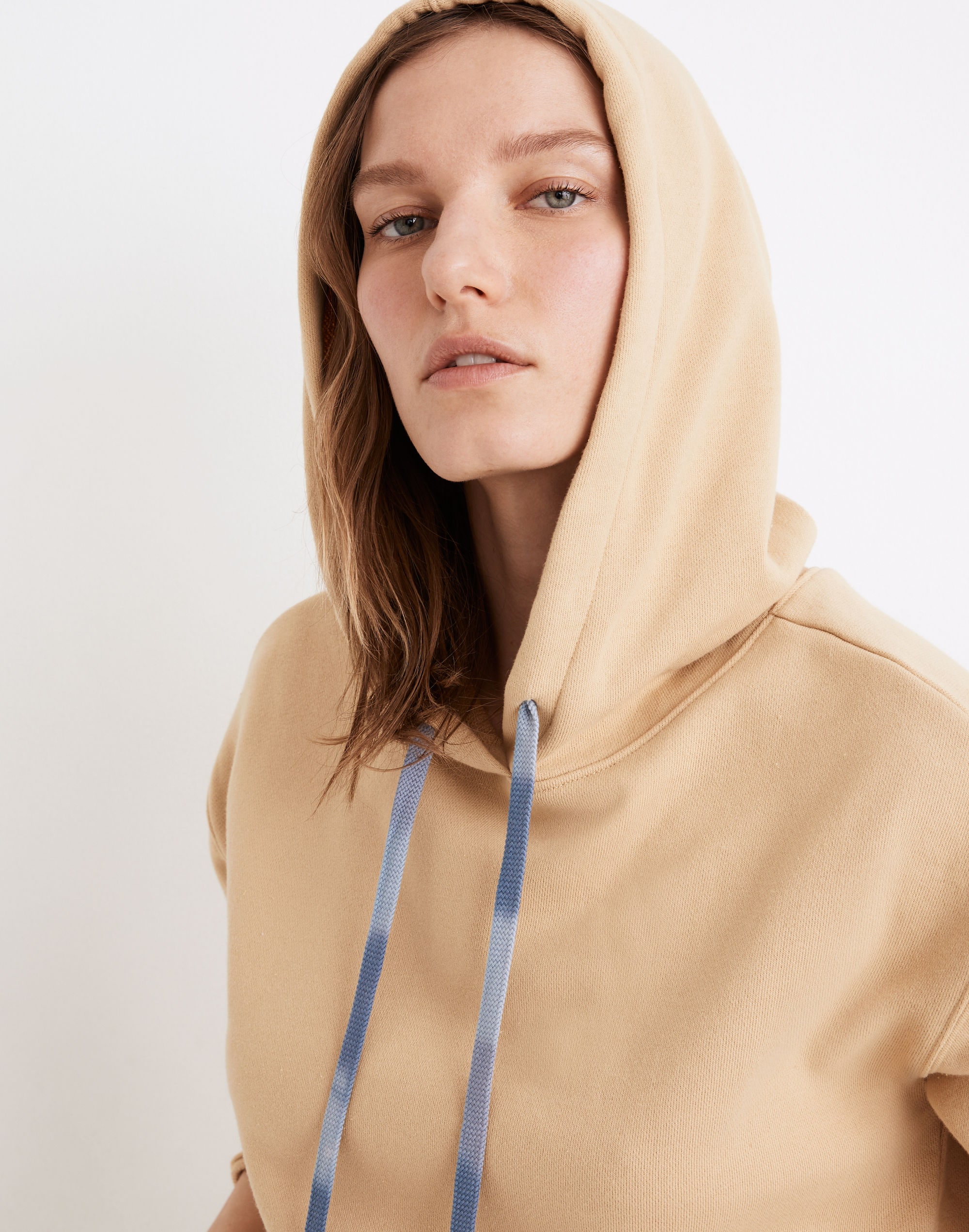 Dip-Dye Drawstring Hoodie Sweatshirt | Madewell