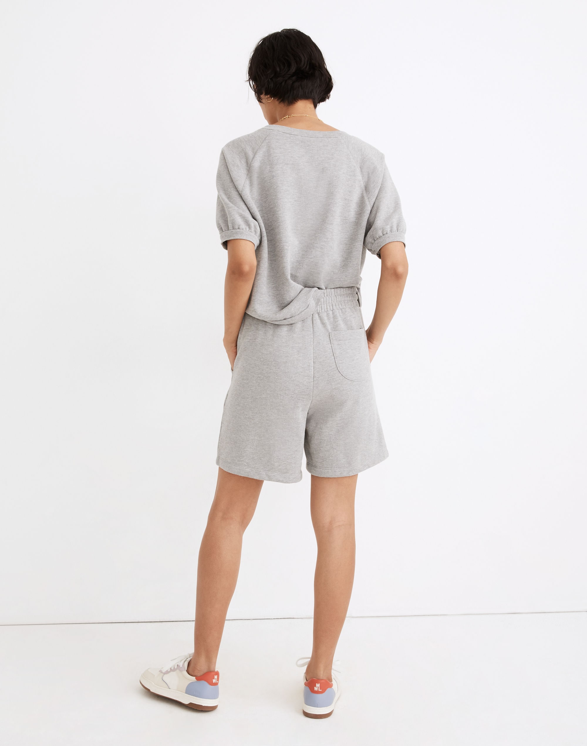 Drawstring Long Sweatshorts | Madewell