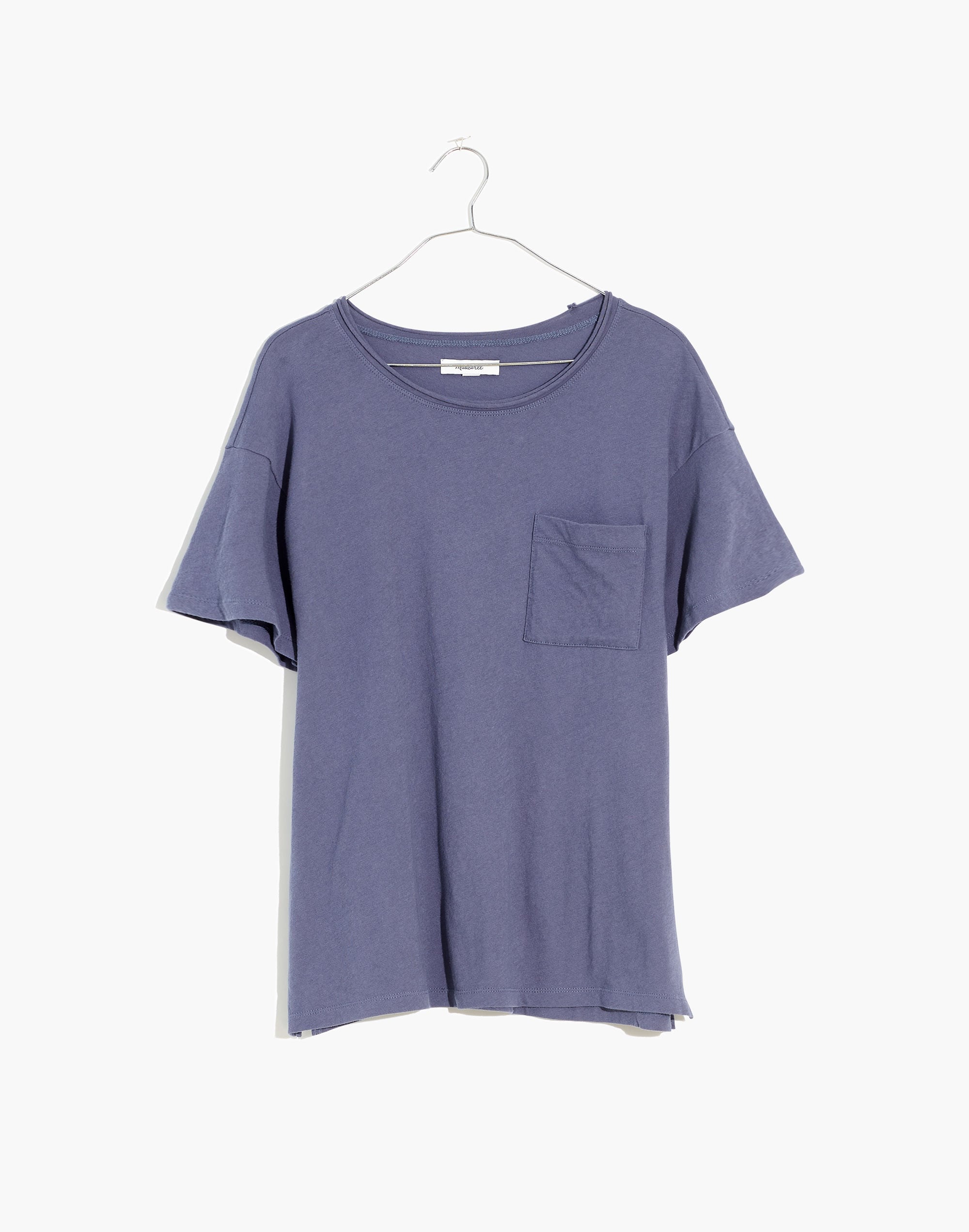 Softfade Cotton Oversized Pocket Tee | Madewell