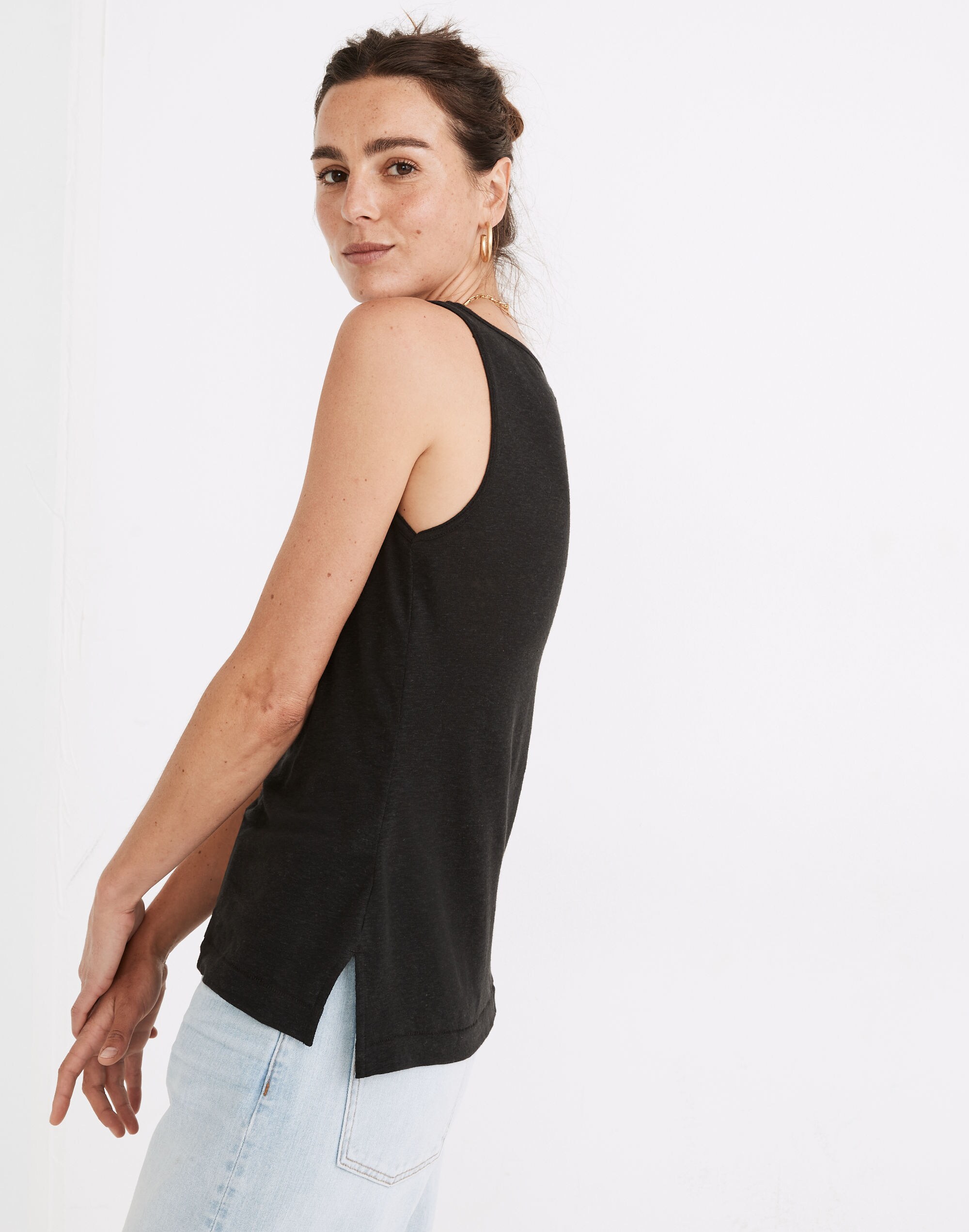 Modern Linen Tank Top | Madewell