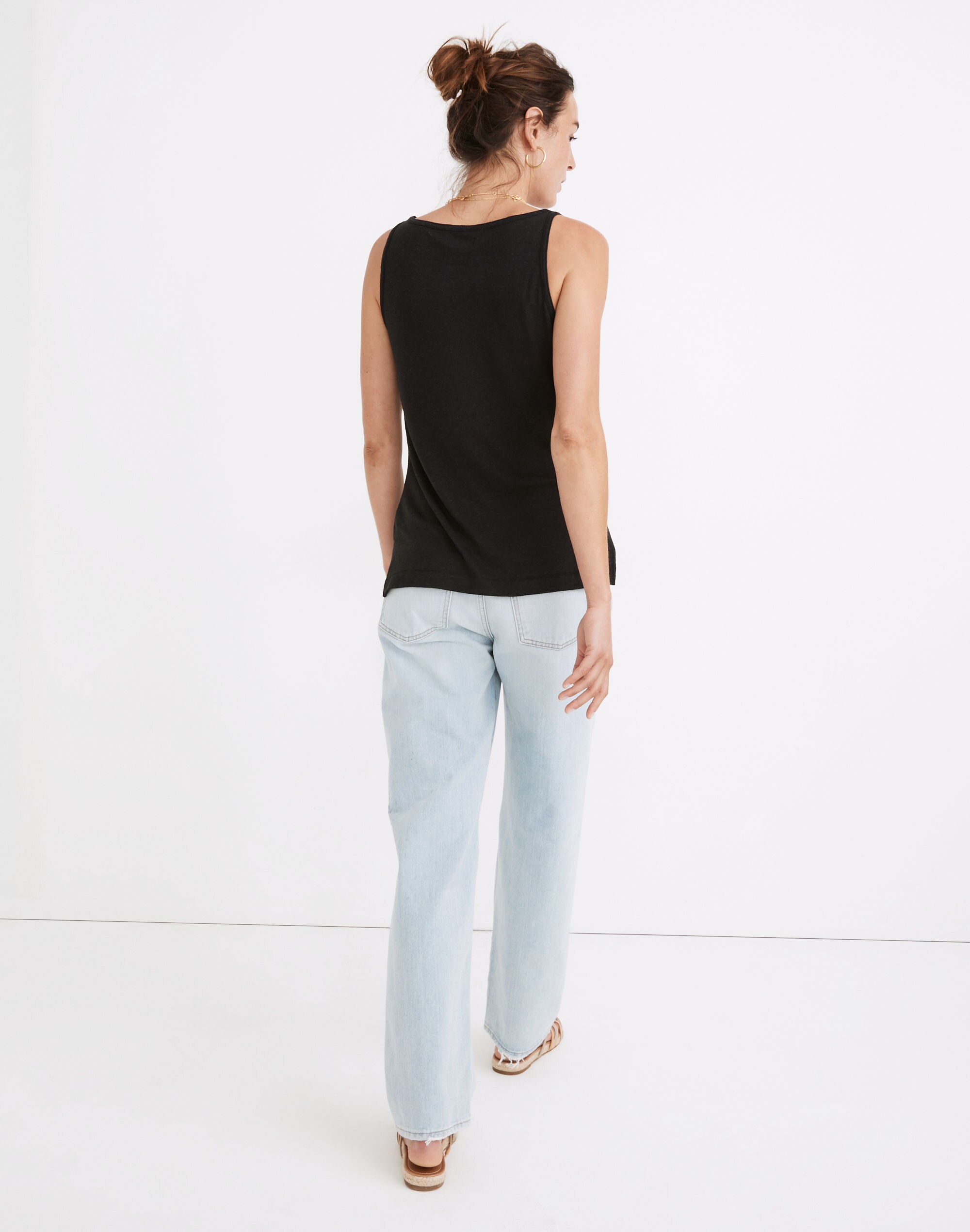 Modern Linen Tank Top | Madewell