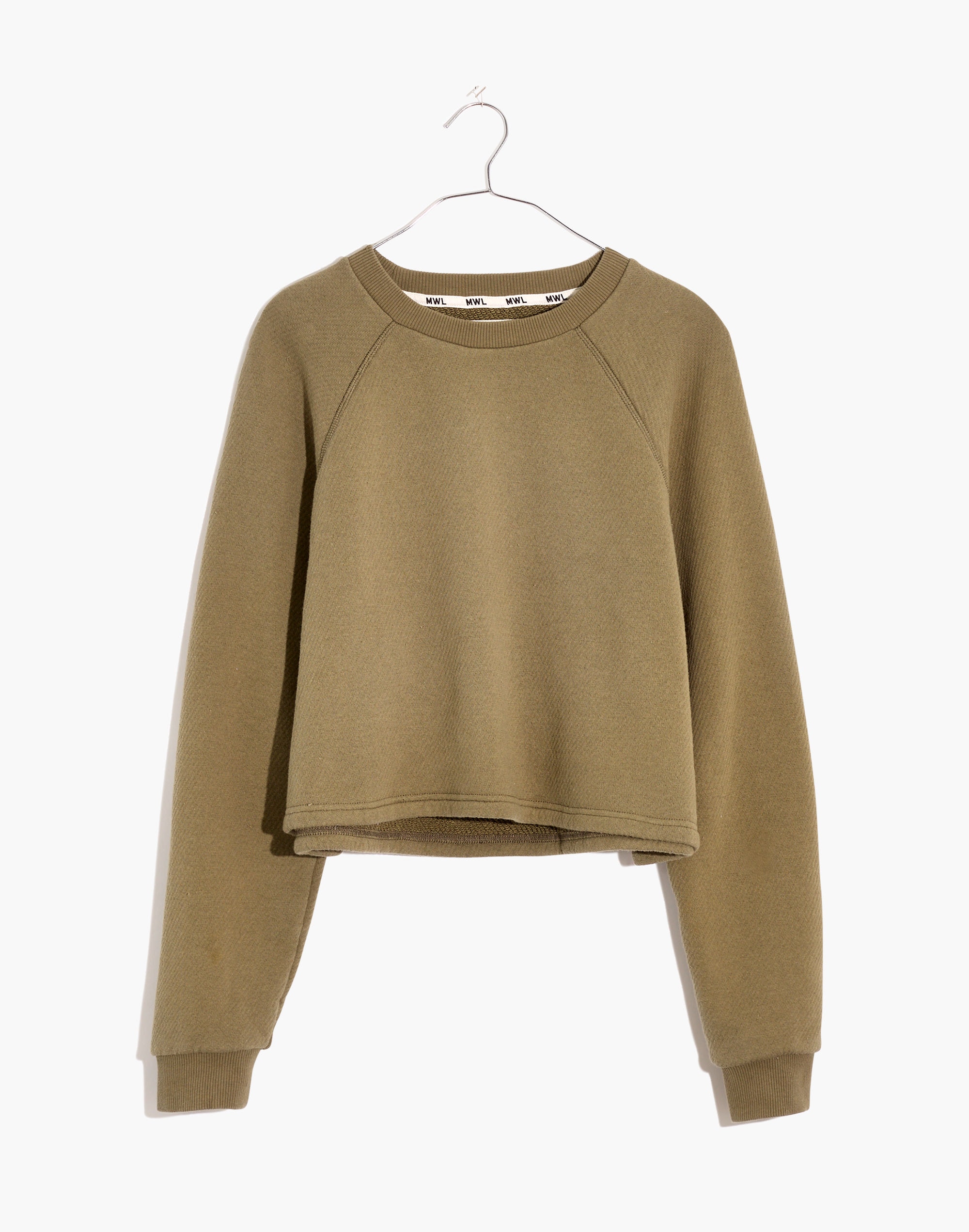 MWL Airyterry Crop Sweatshirt | Madewell