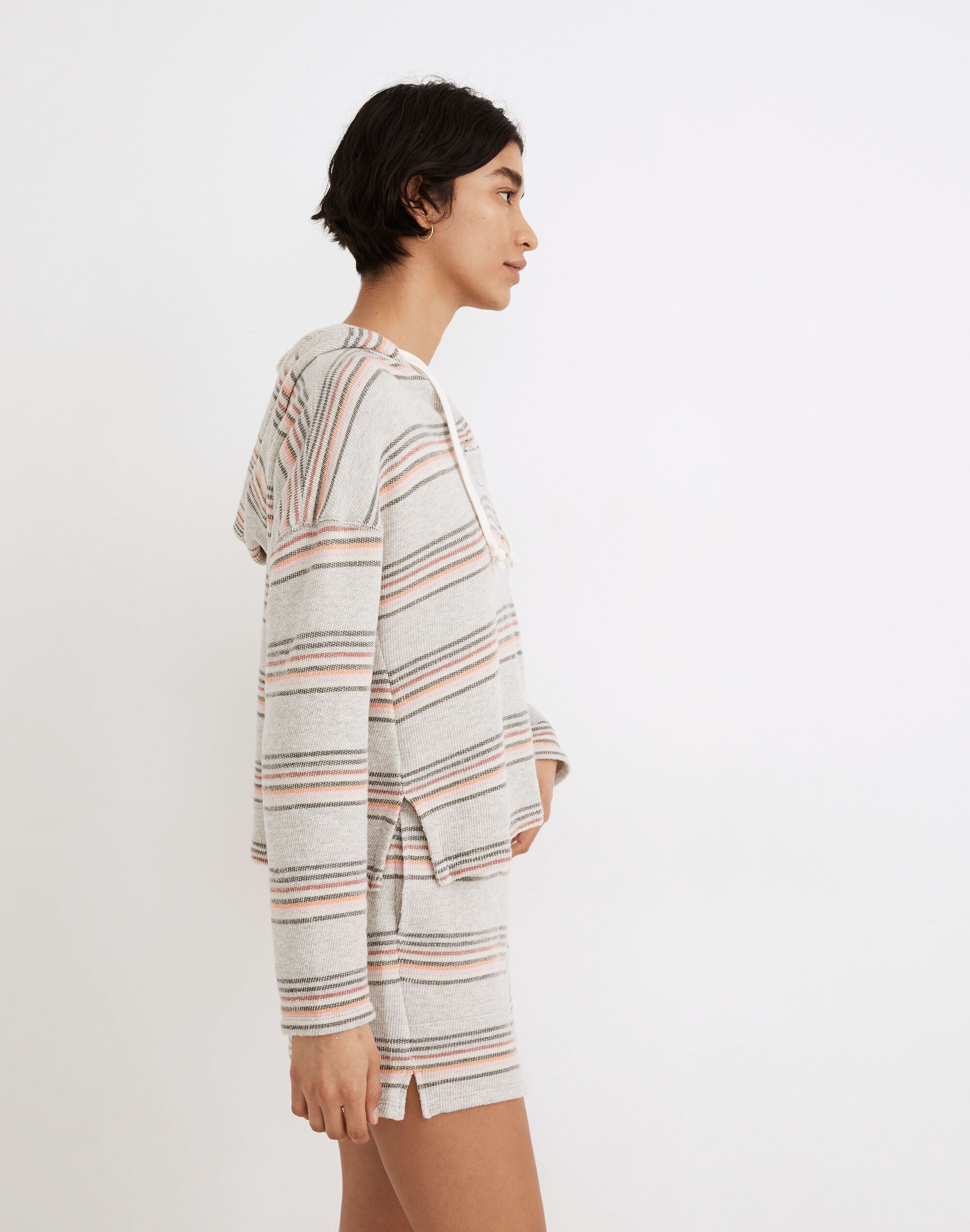 MWL Popover Hoodie Sweatshirt Sorrento Stripe | Madewell