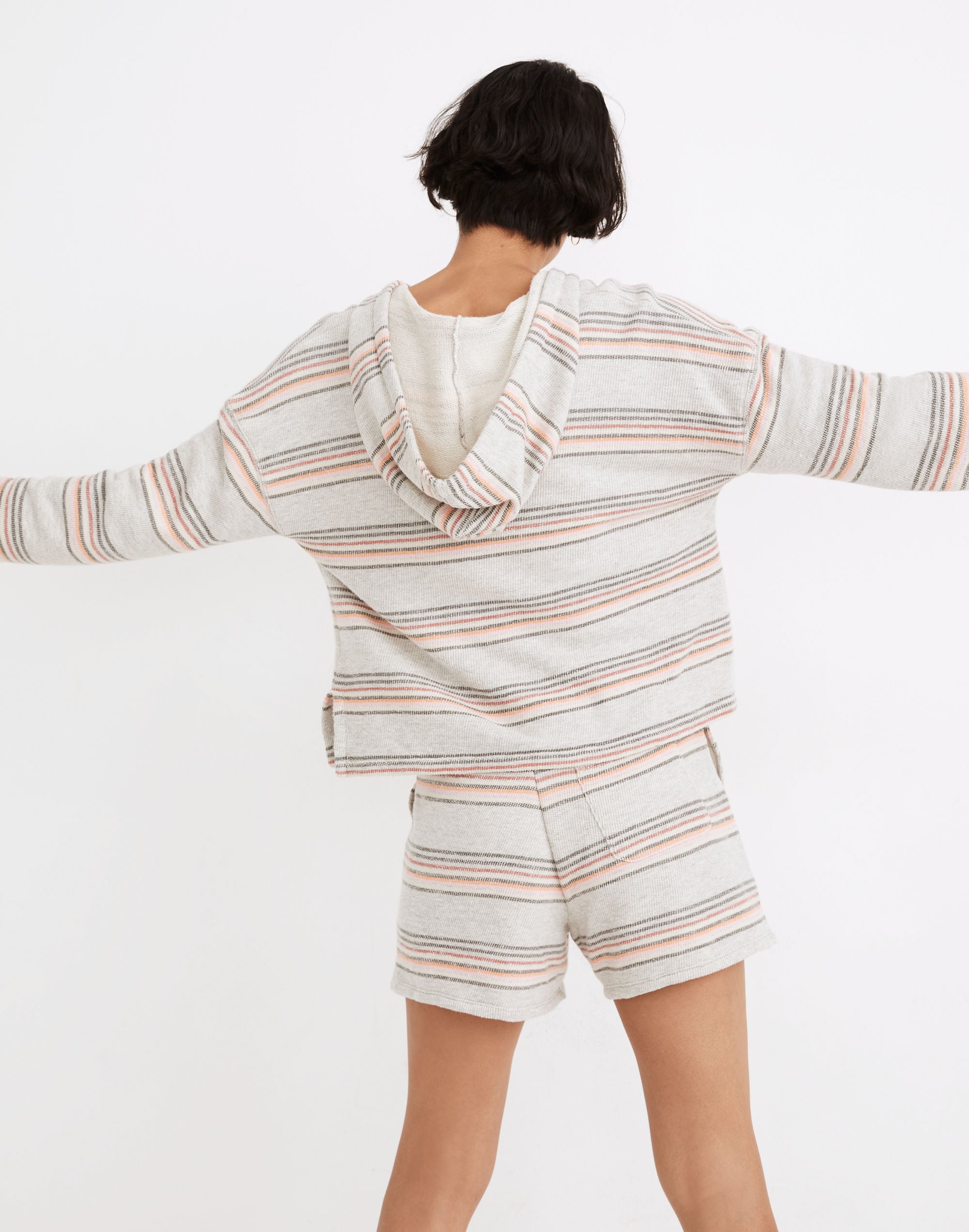 MWL Popover Hoodie Sweatshirt Sorrento Stripe | Madewell