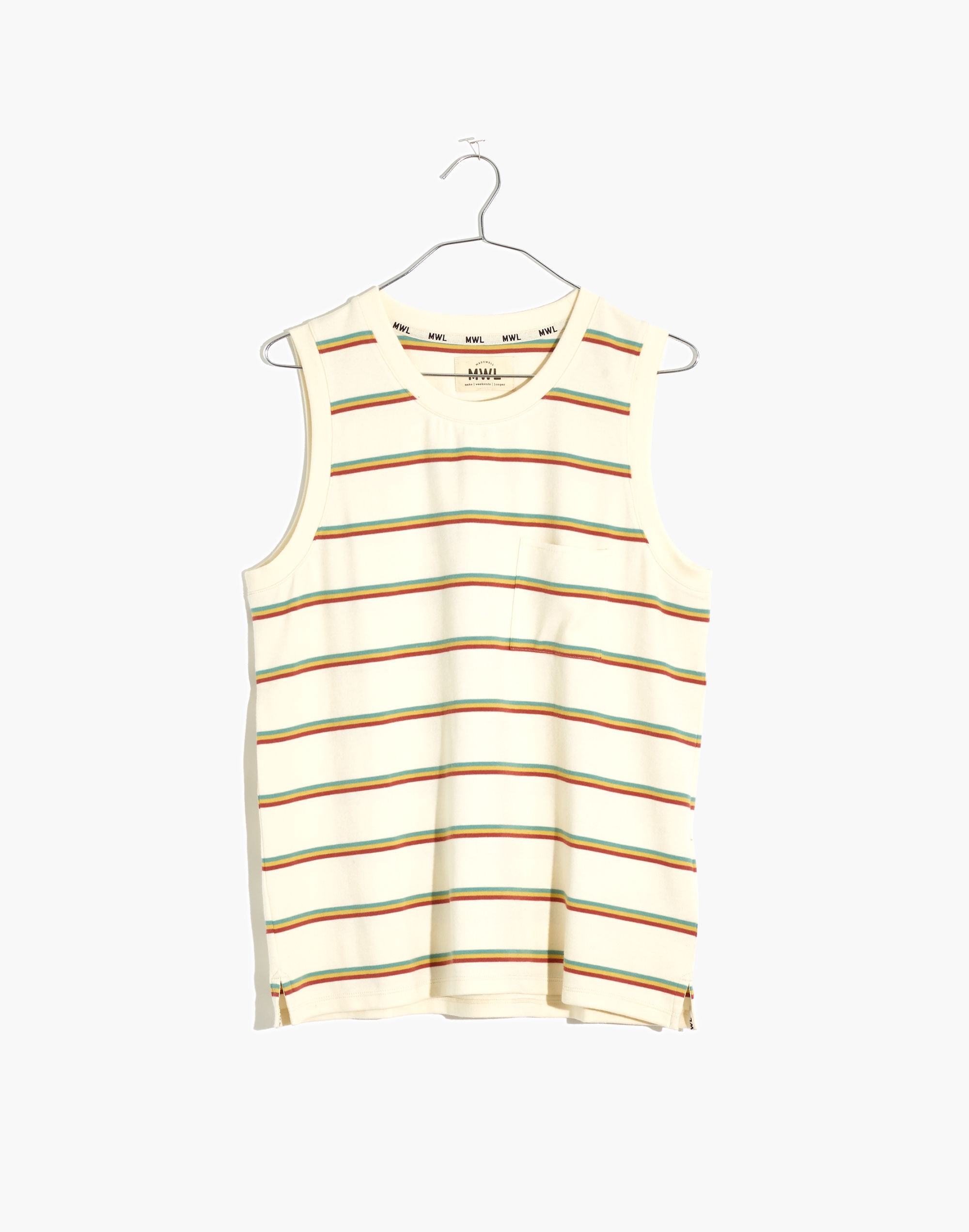 MWL Breeze Muscle Tank Martie Stripe | Madewell