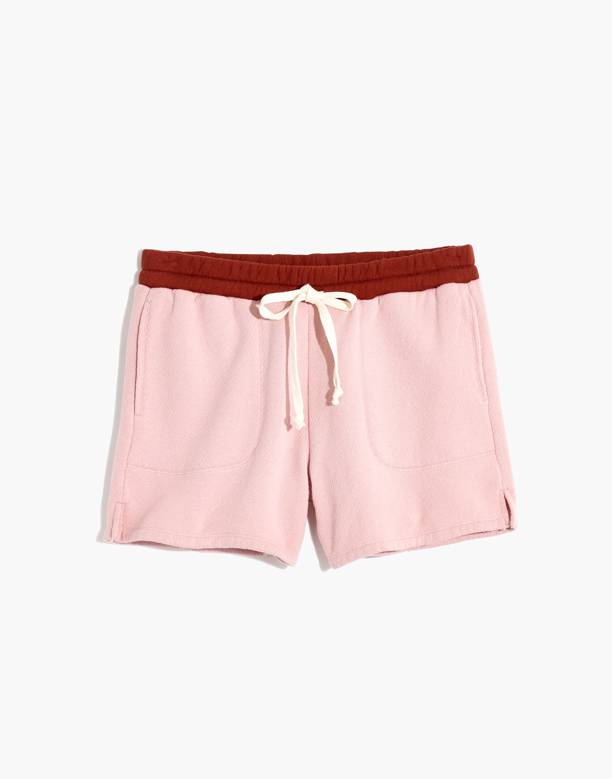 MWL Airyterry Stitched-Pocket Sweatshorts | Madewell