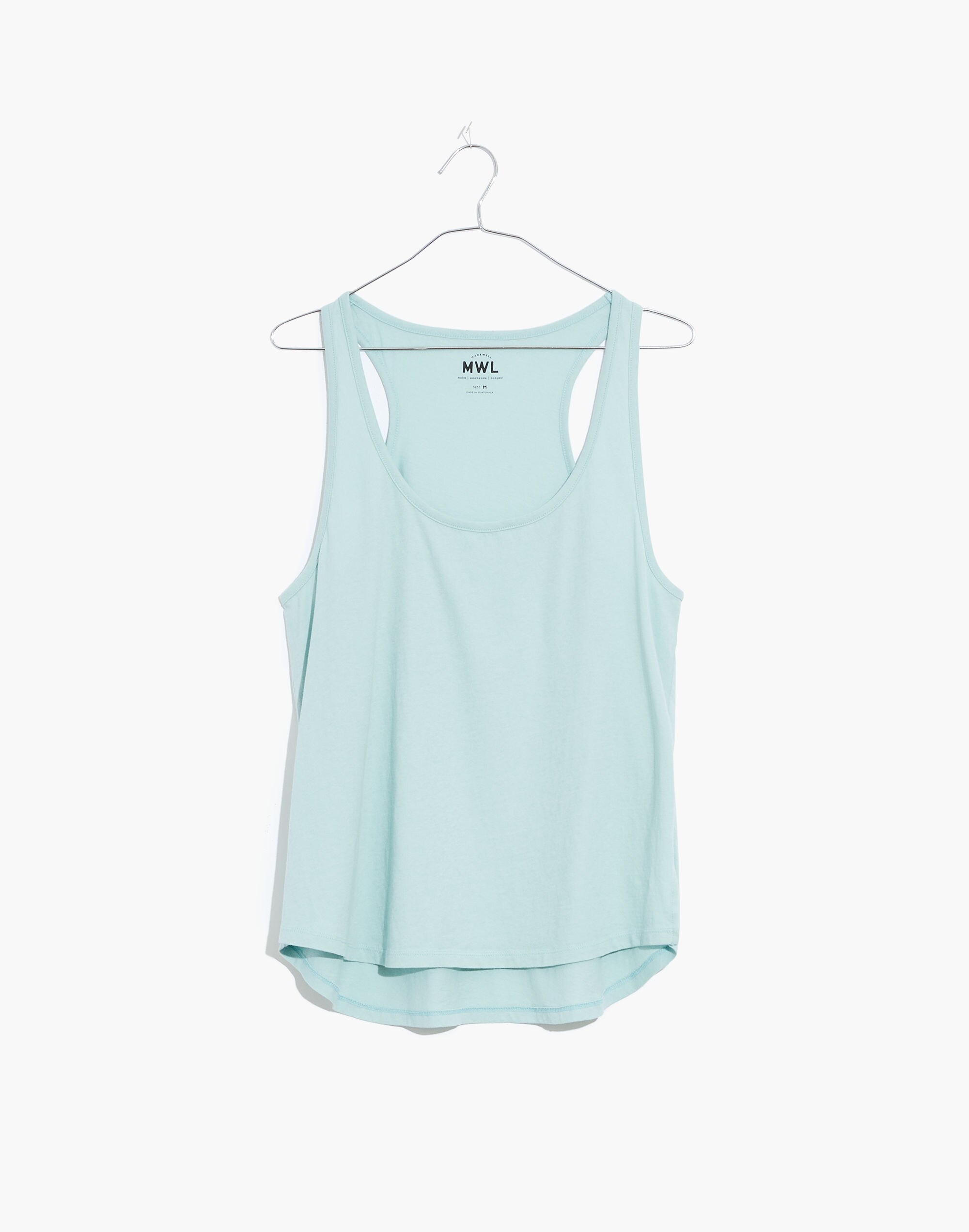 MWL Softfade Cotton Racerback Tank Top | Madewell