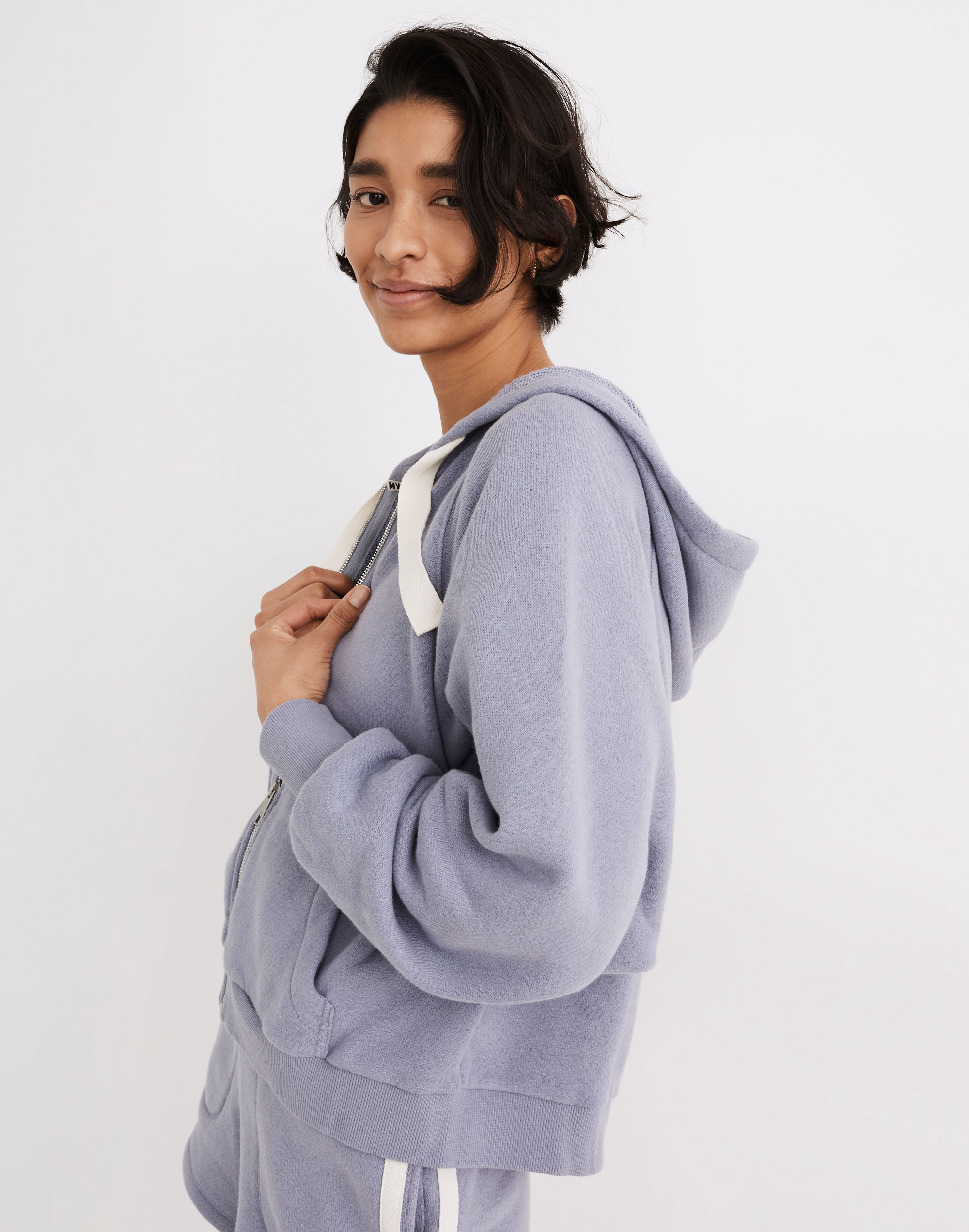 MWL Airyterry Cocoon Hoodie Sweatshirt | Madewell