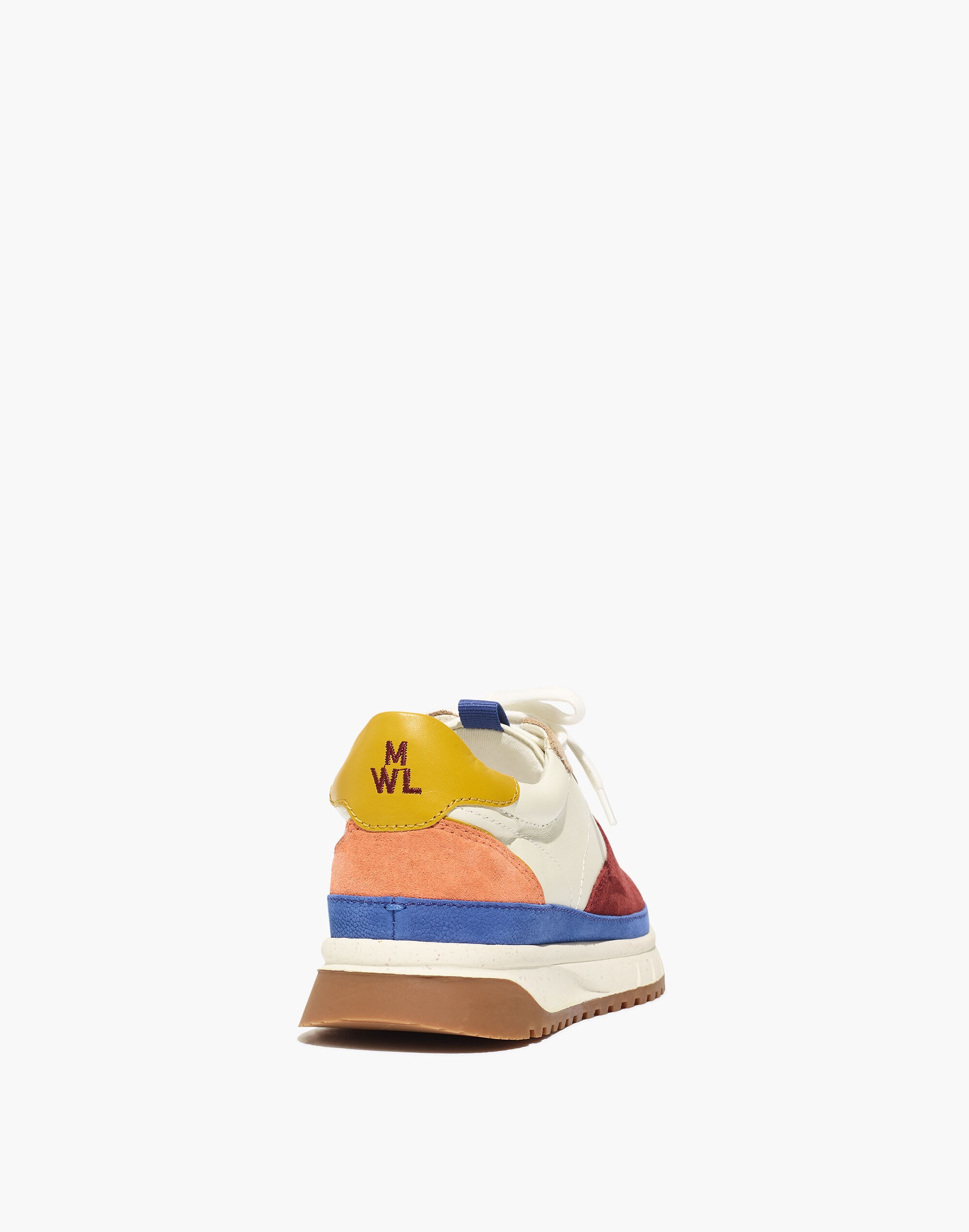 Kickoff Trainer Sneakers Colorblock Leather and Suede | Madewell